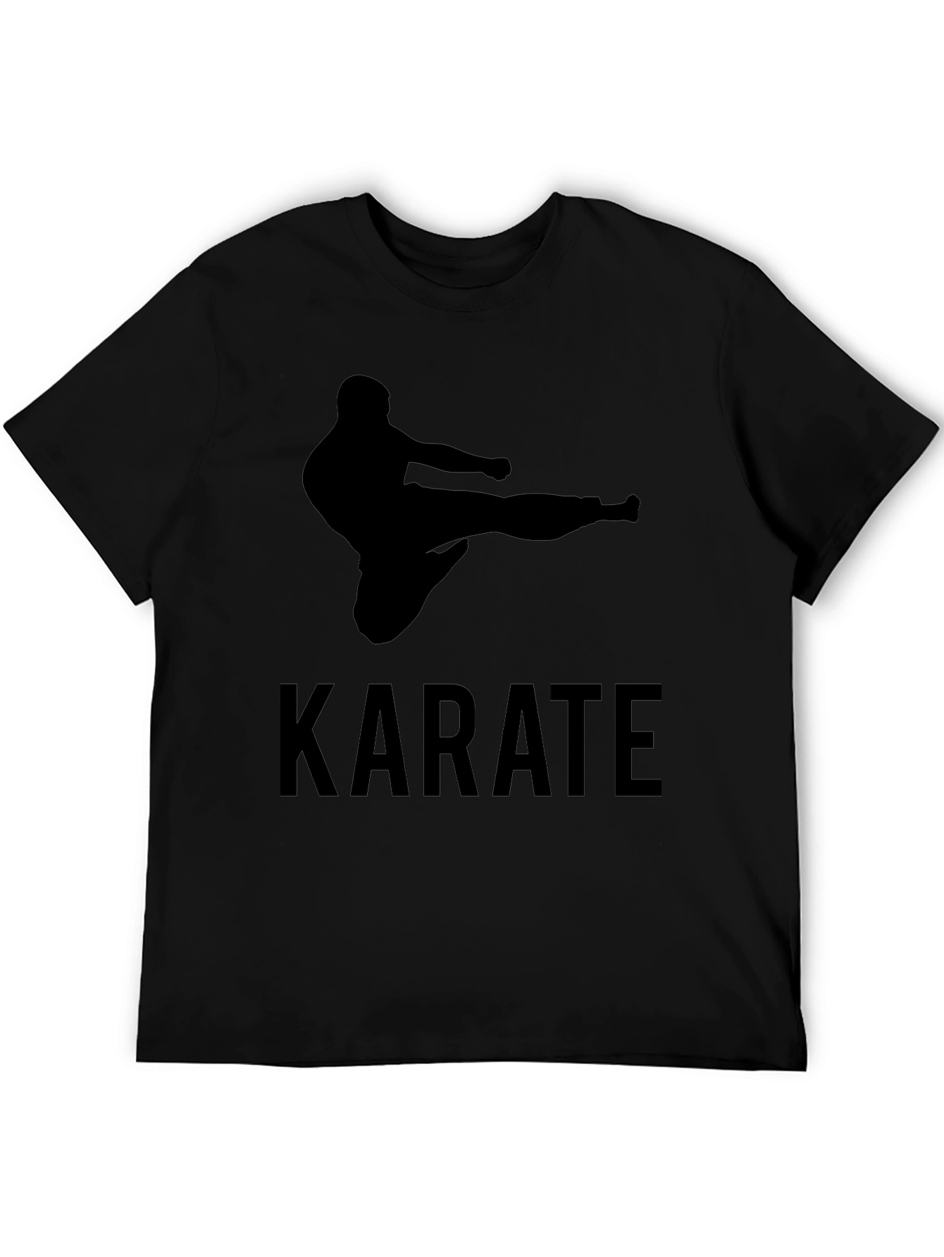Karate Kick Graphic T-Shirt - Martial Arts Tee