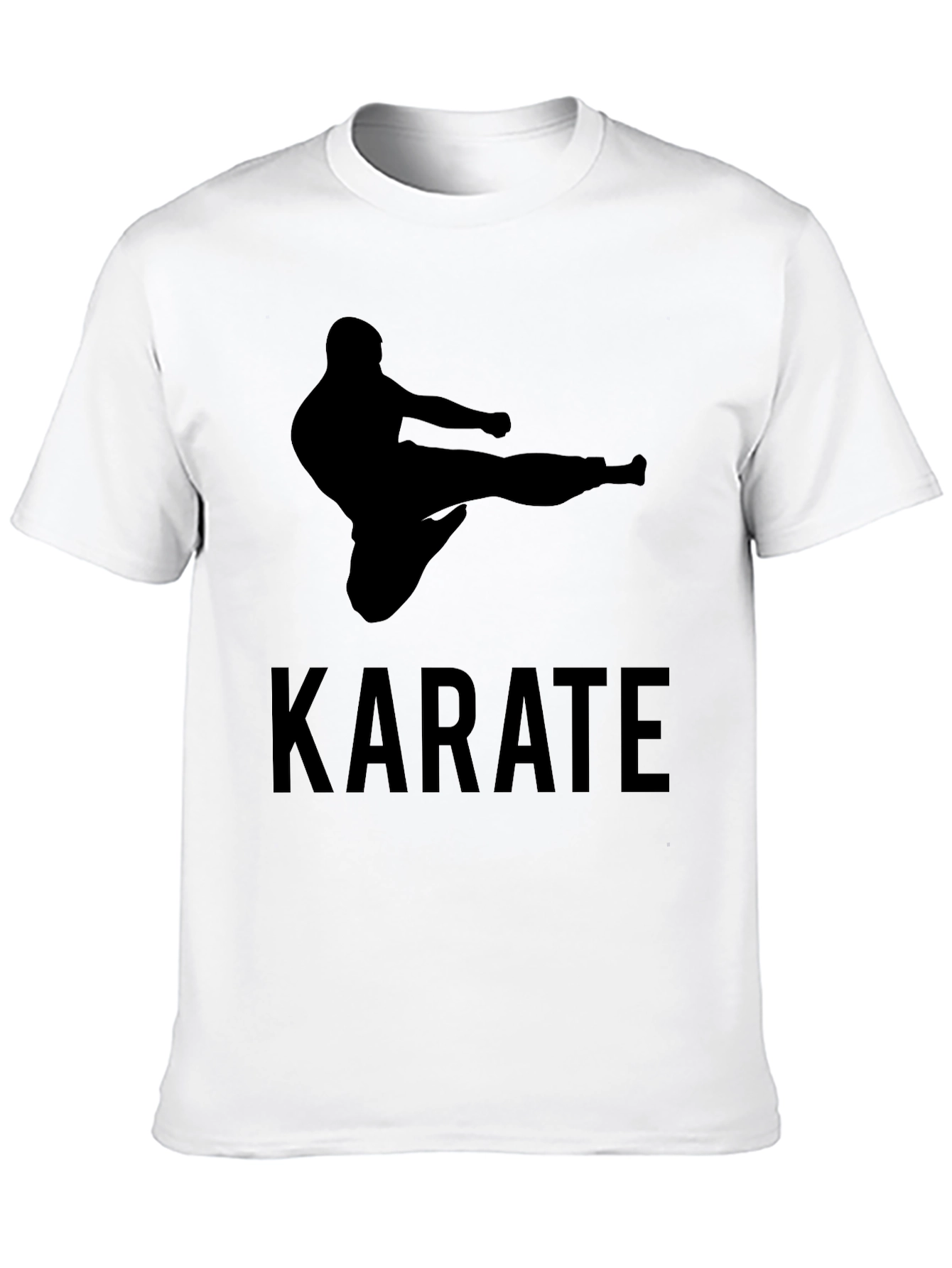 Karate Kick Graphic T-Shirt - Martial Arts Tee