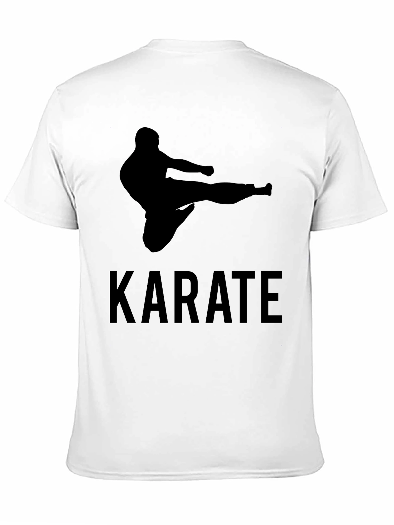 Karate Kick Graphic T-Shirt - Martial Arts Tee