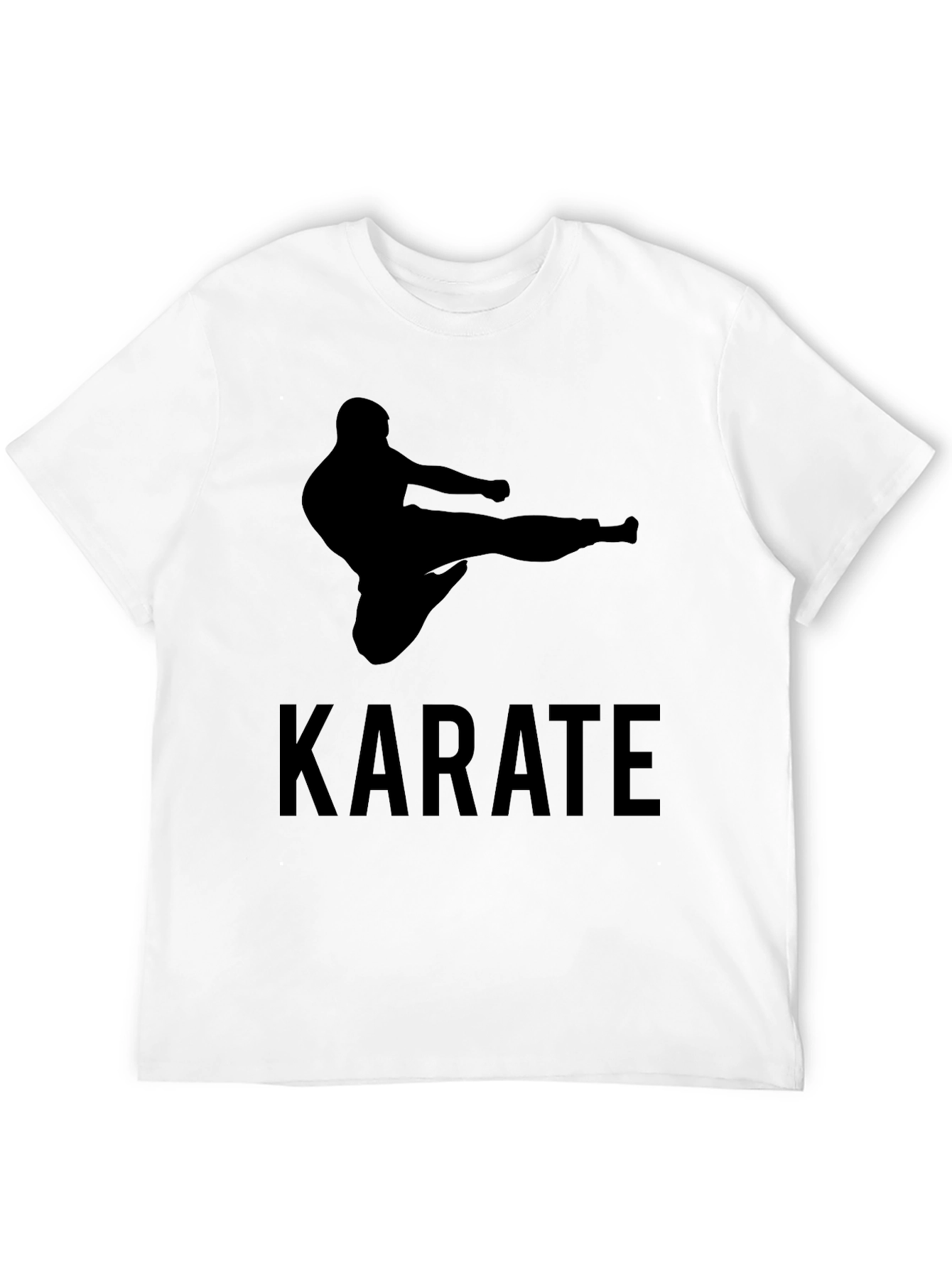 Karate Kick Graphic T-Shirt - Martial Arts Tee