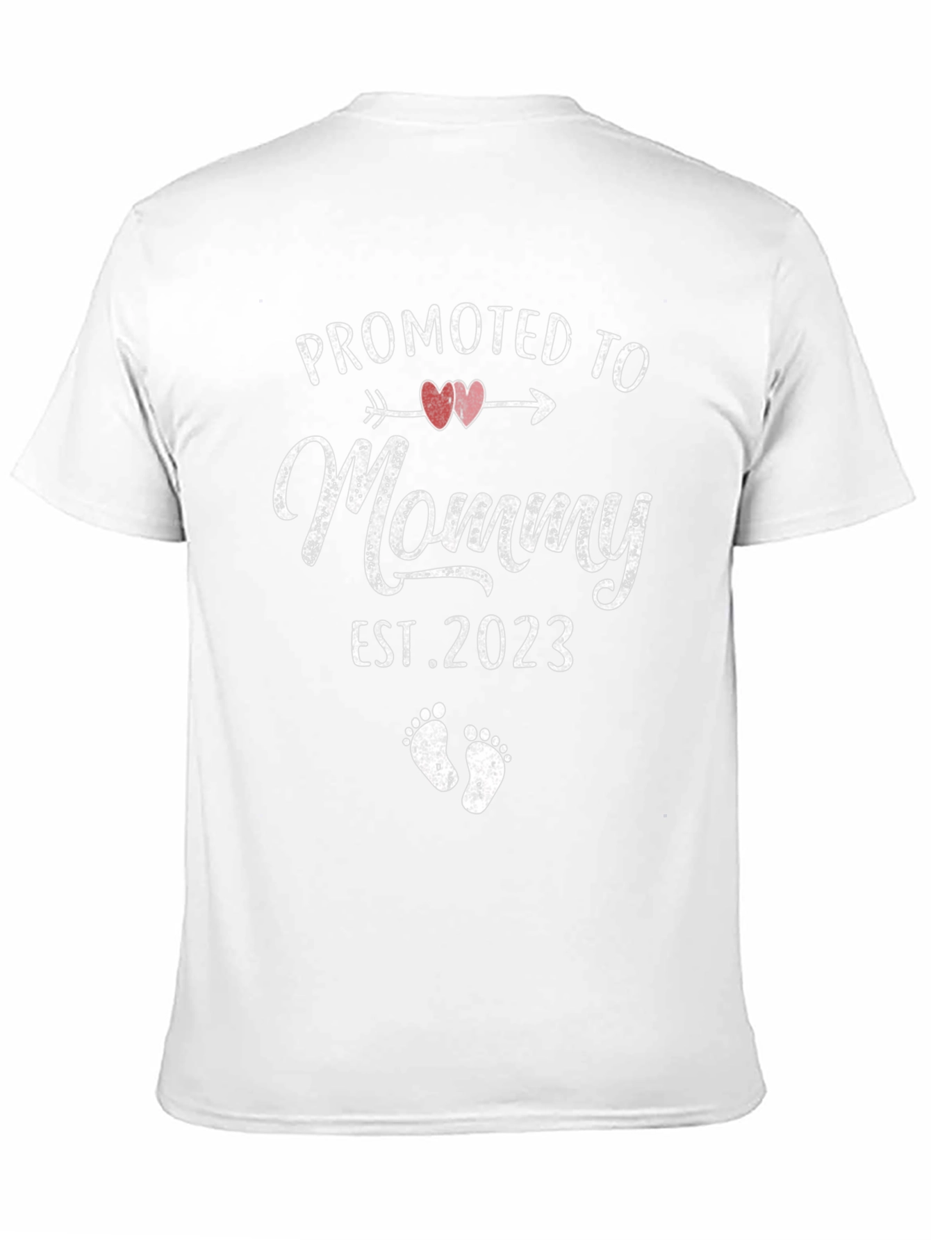 Promoted to Mommy EST 2023 Graphic Tee
