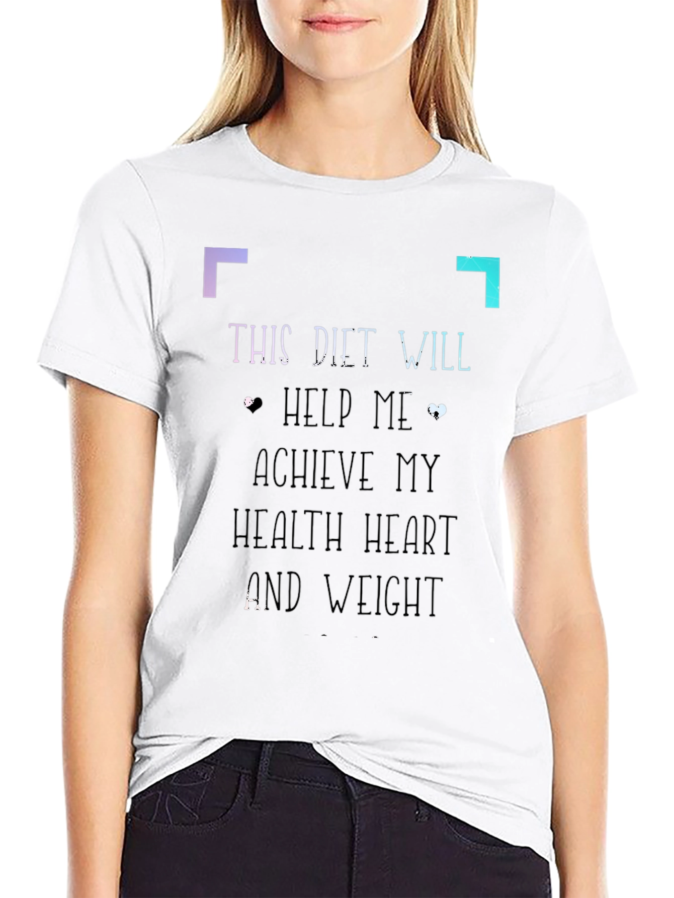 Diet Motivation Graphic Tee