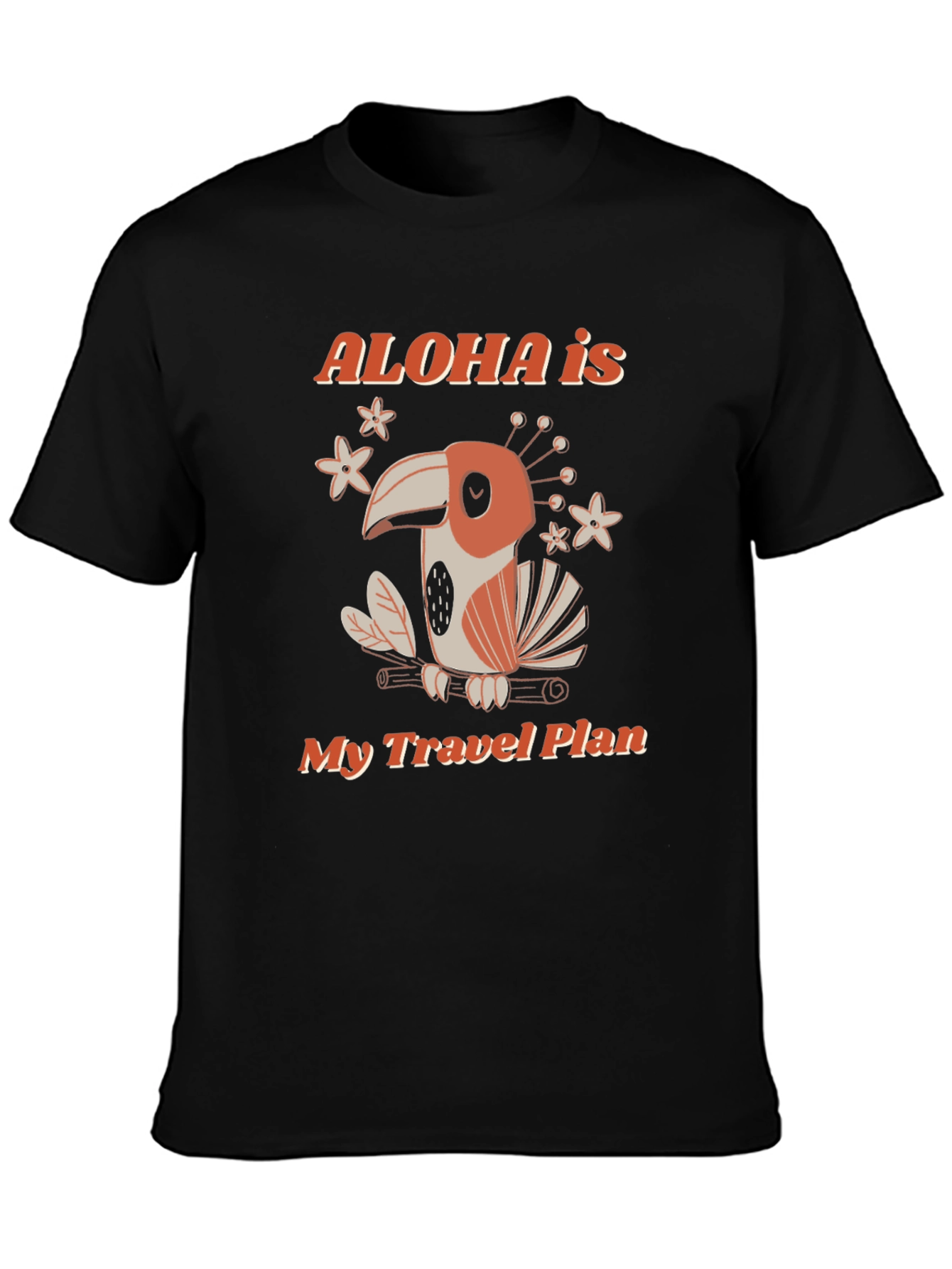 Aloha Travel Plan Graphic Tee
