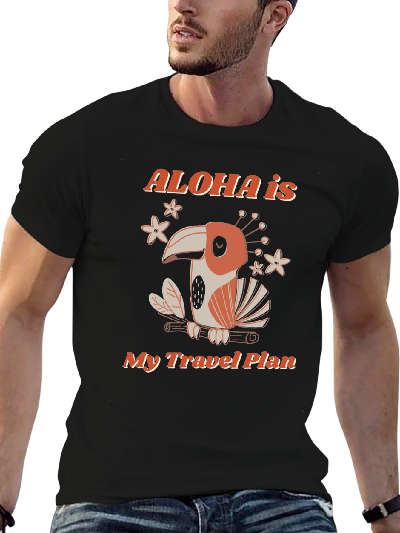 Aloha Travel Plan Graphic Tee
