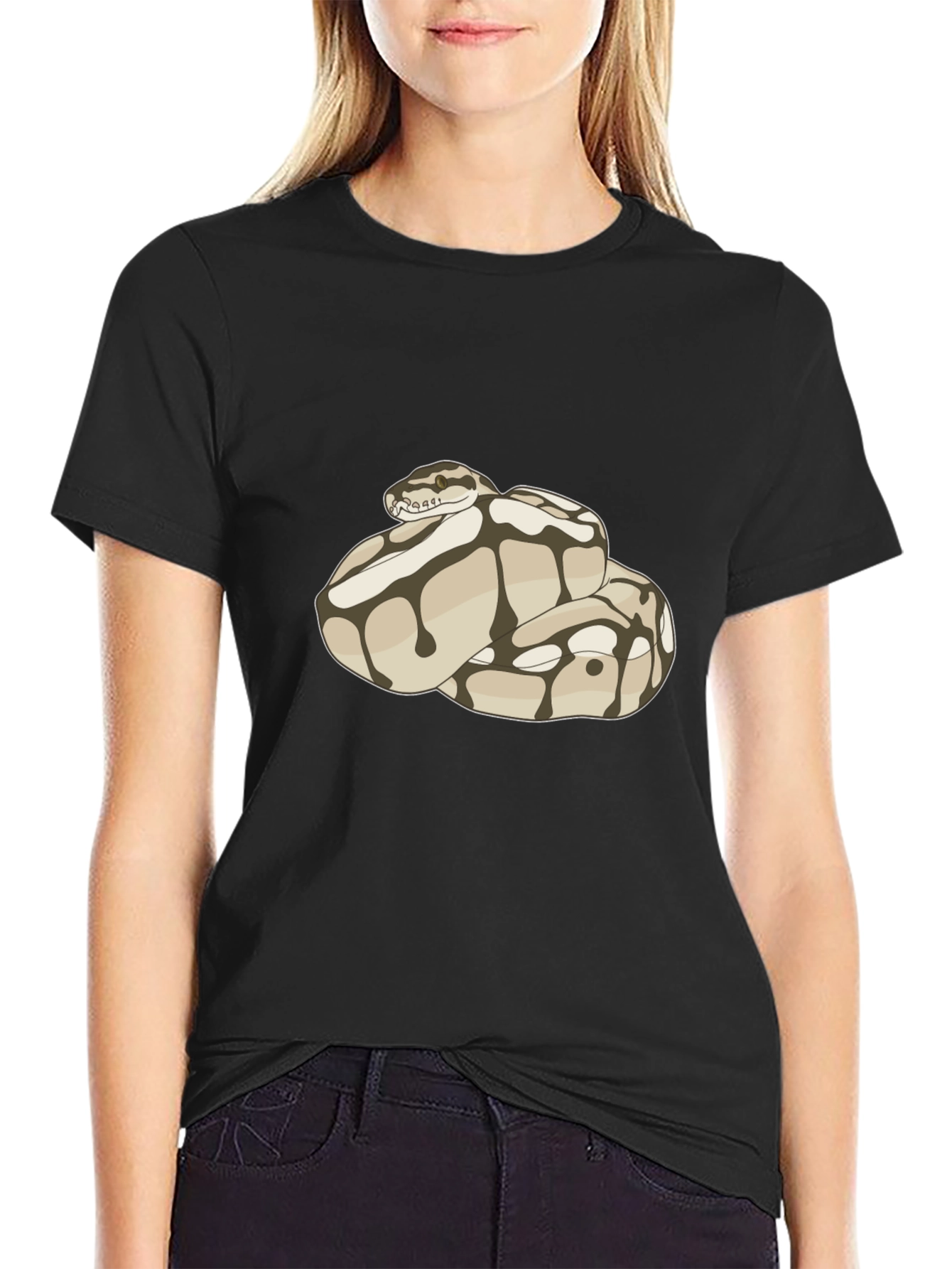 Snake Graphic T-Shirt - Reptile Lover Tee