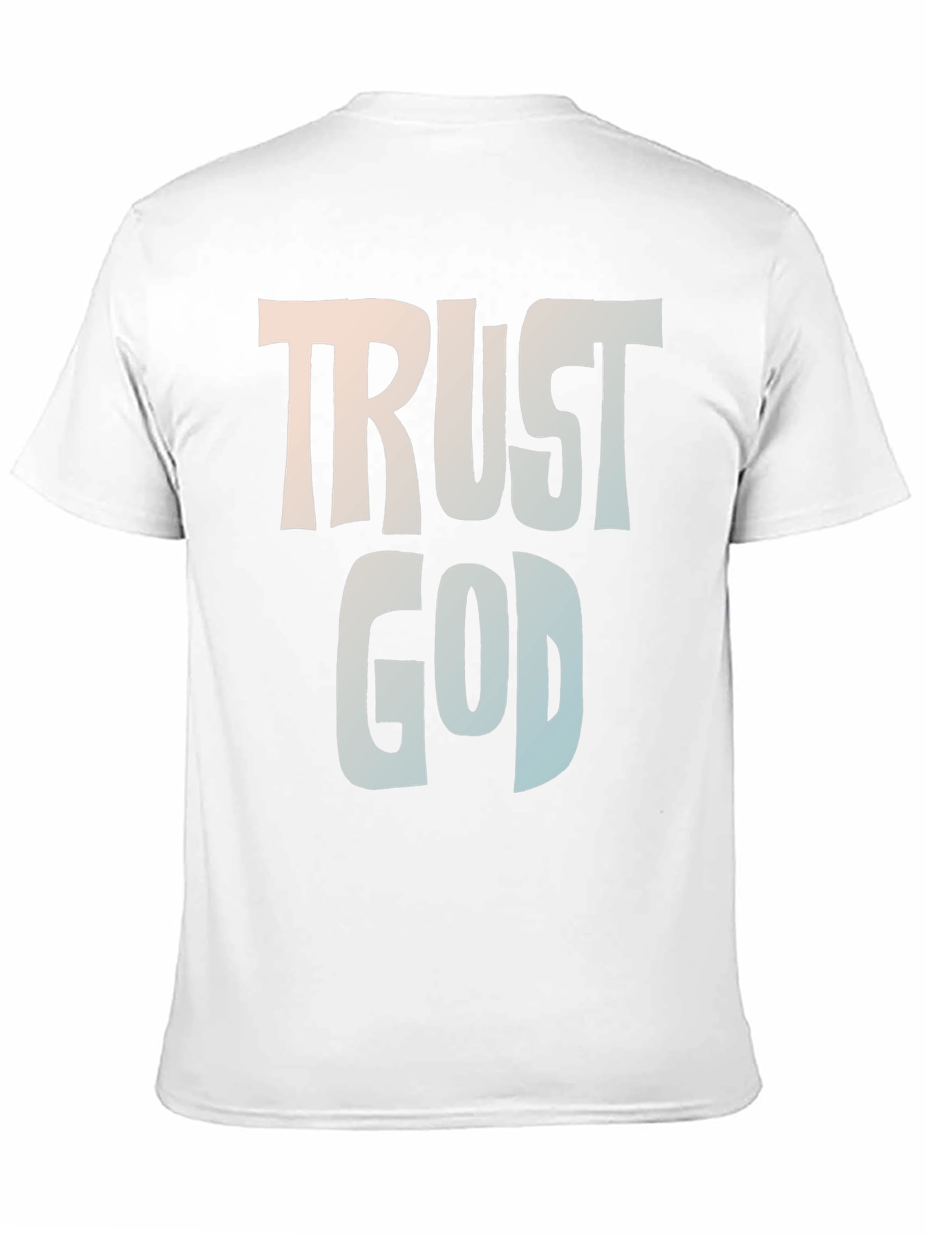 Trust God Graphic Tee - Faith-Based Apparel