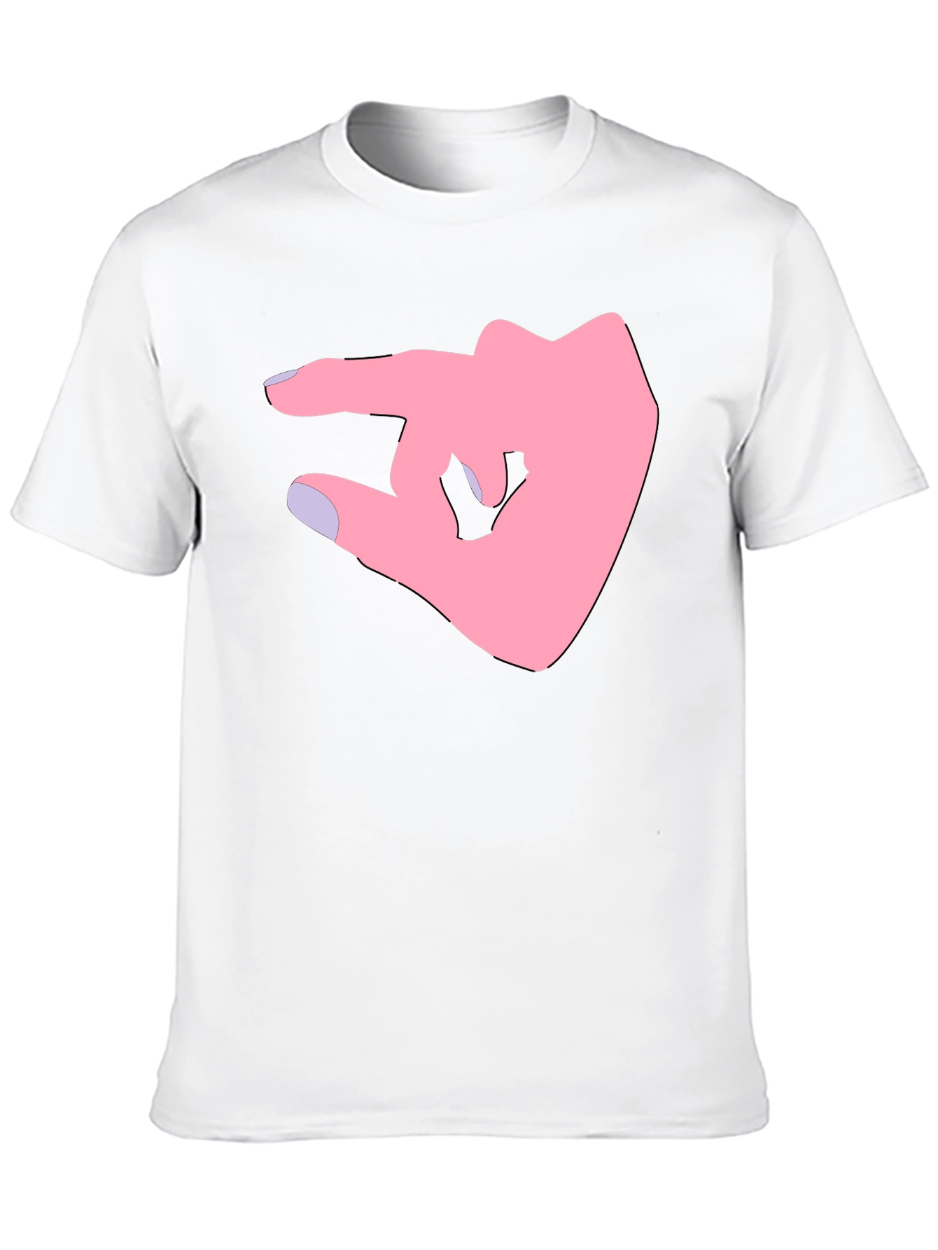 Pinky Promise Graphic Tee - Black Cotton Shirt