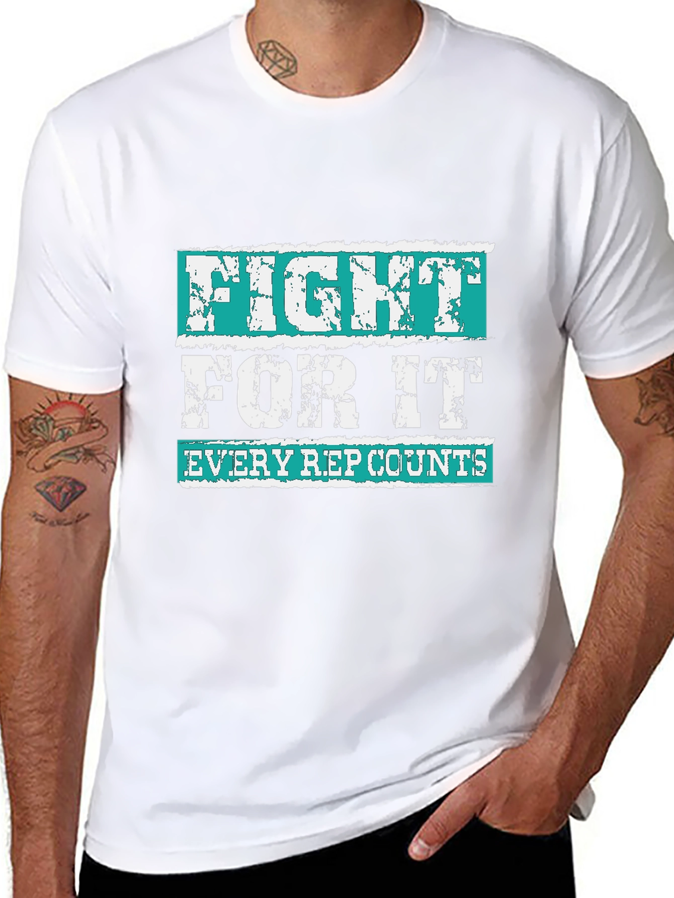Fight For It - Mens Graphic T-Shirt