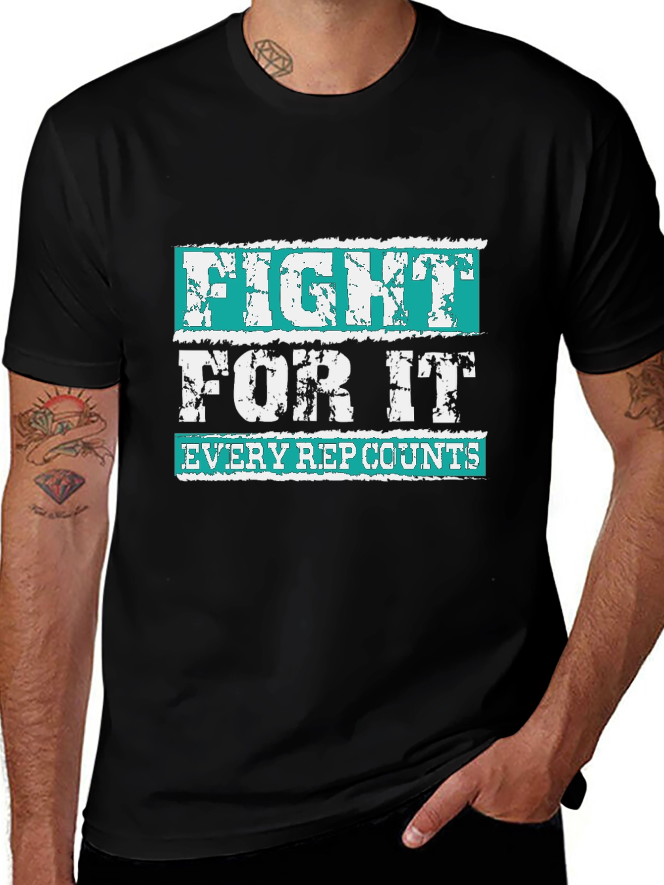 Fight For It - Mens Graphic T-Shirt