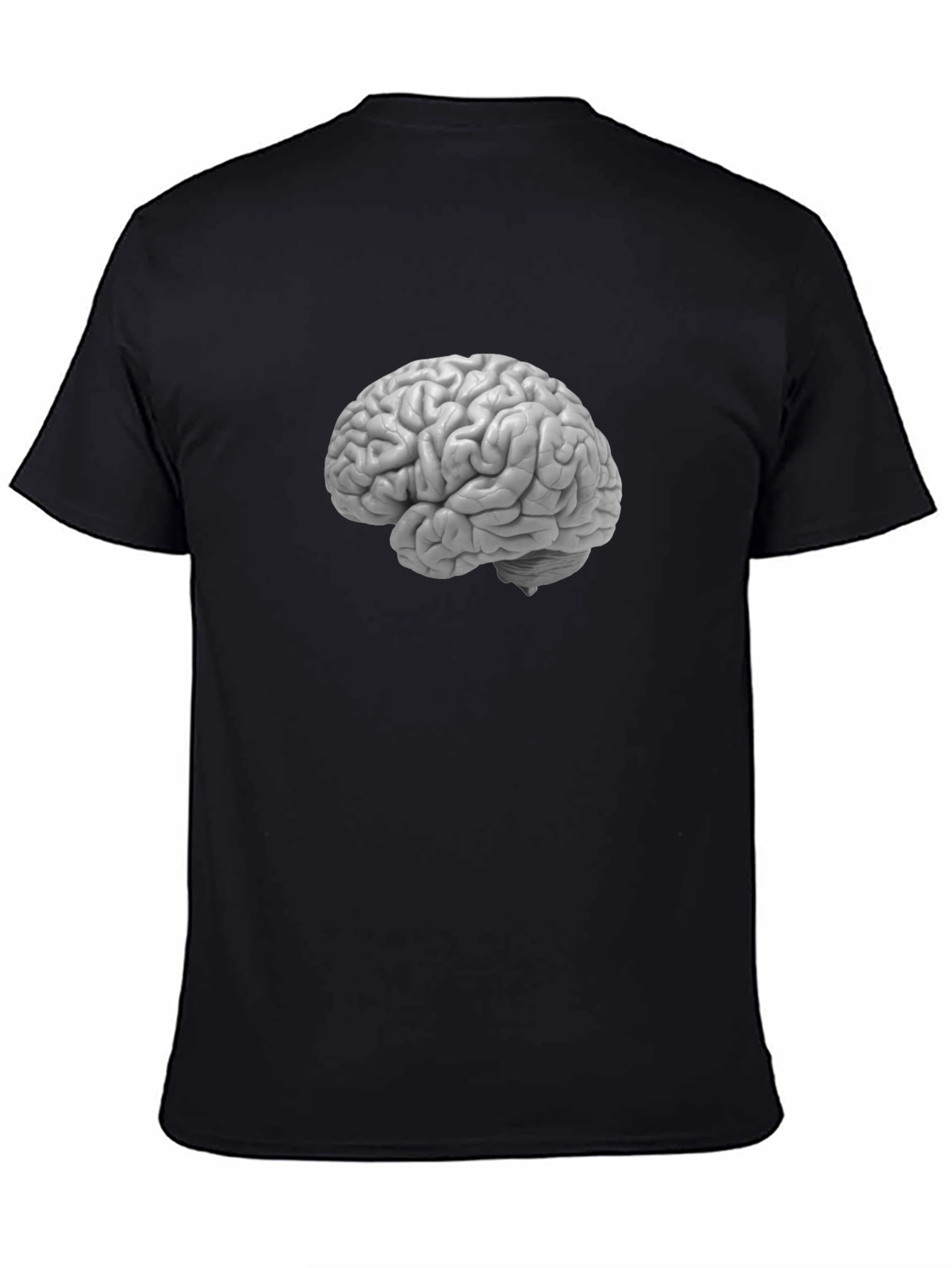 Brain Graphic Tee - Mens Black T-Shirt