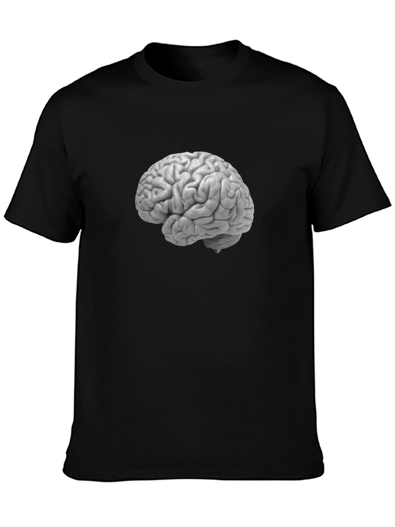 Brain Graphic Tee - Mens Black T-Shirt