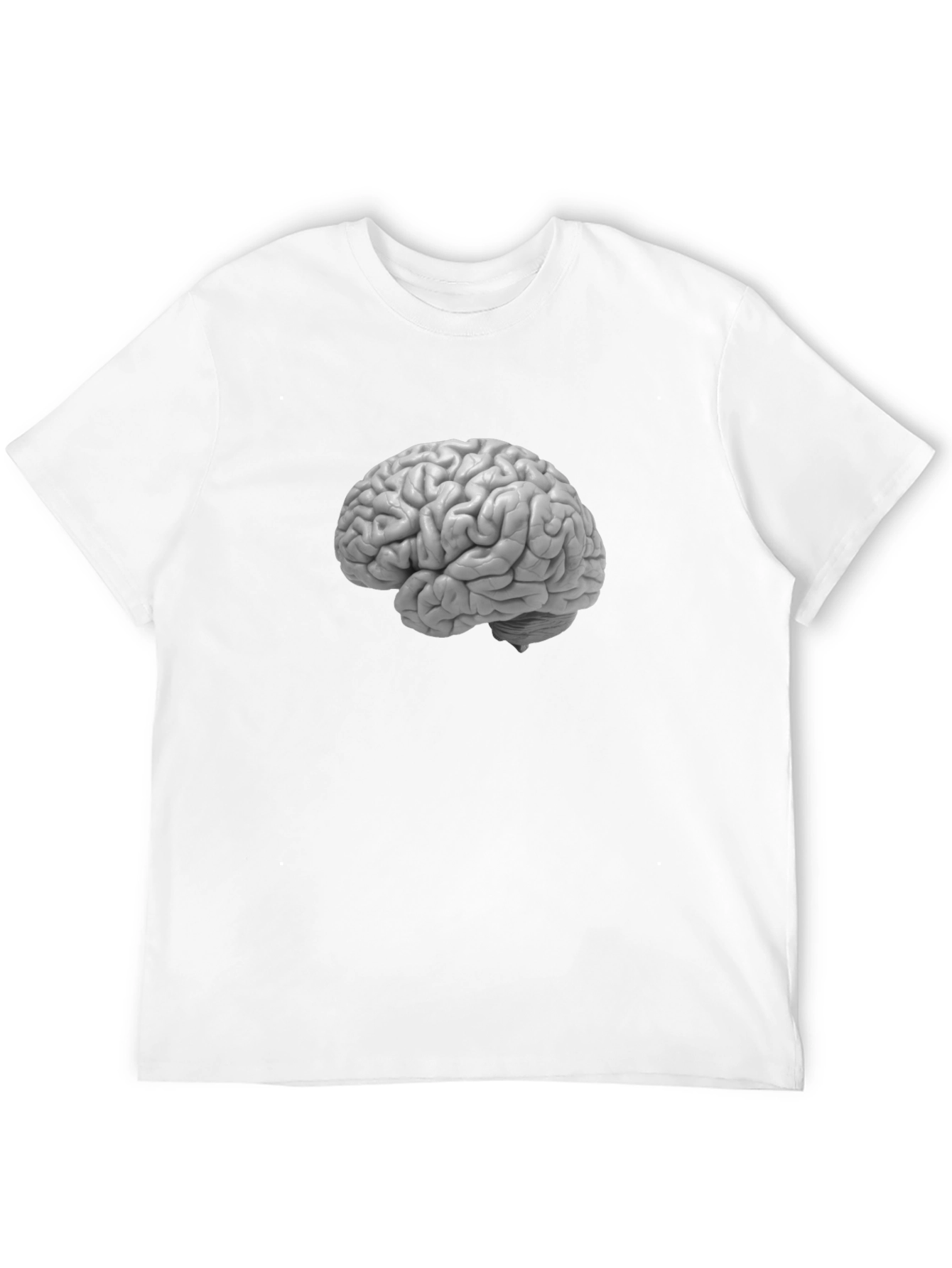 Brain Graphic Tee - Mens Black T-Shirt