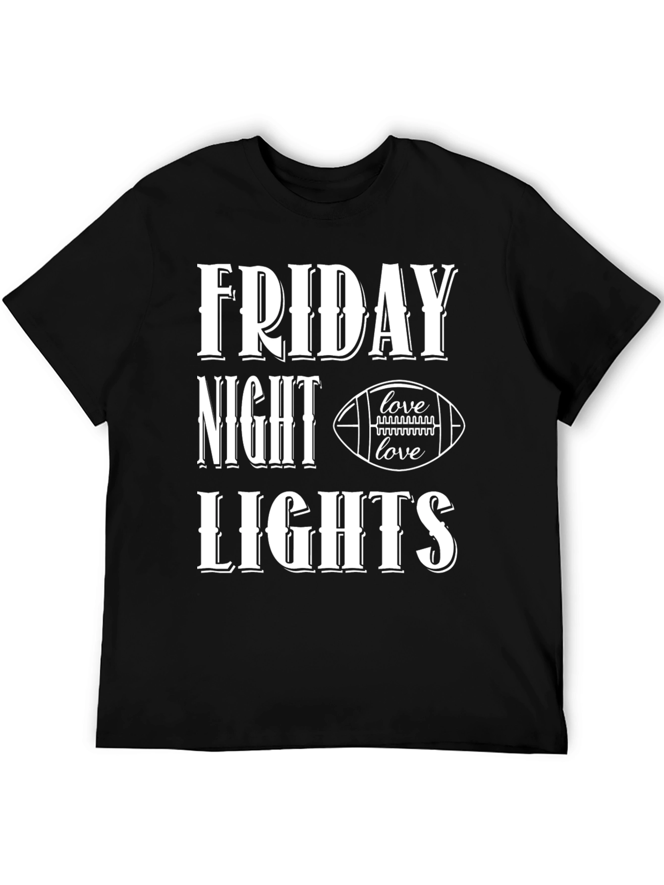 Friday Night Lights Football Graphic Tee