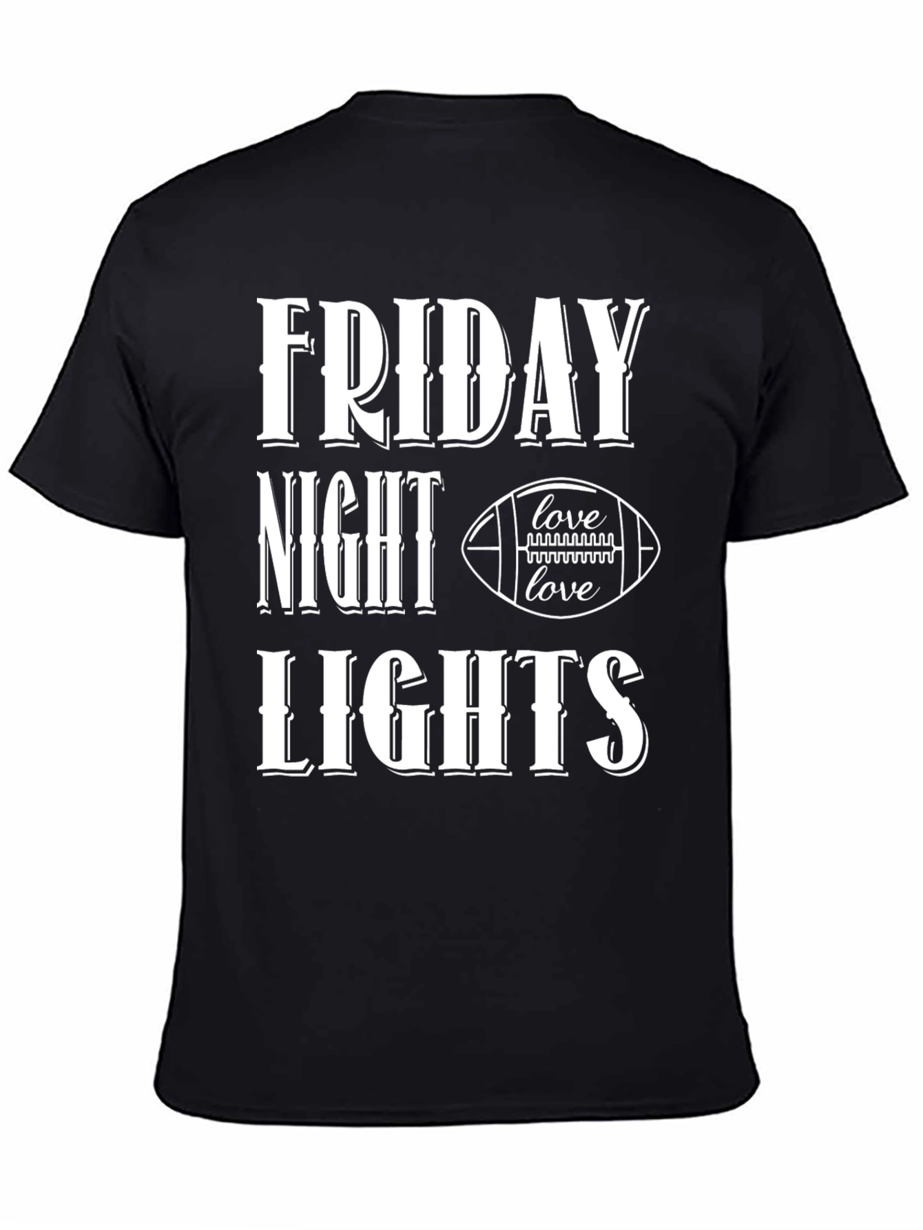 Friday Night Lights Football Graphic Tee