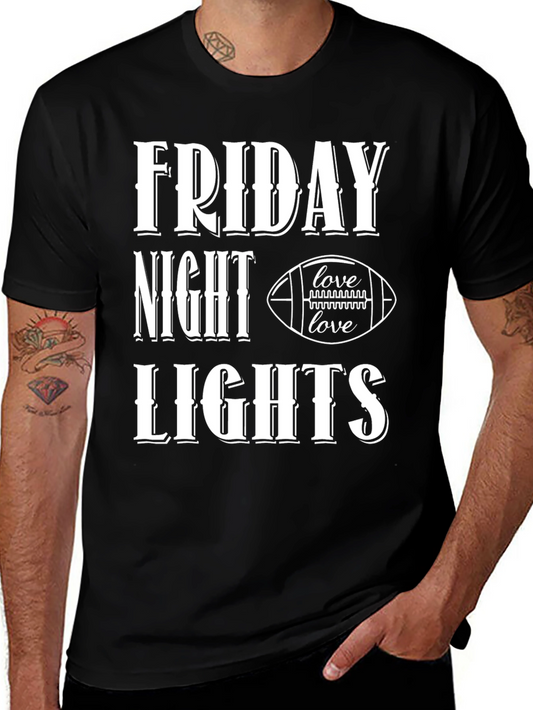 Friday Night Lights Football Graphic Tee