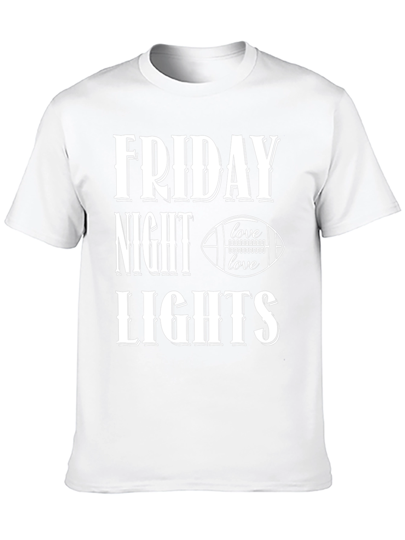 Friday Night Lights Football Graphic Tee