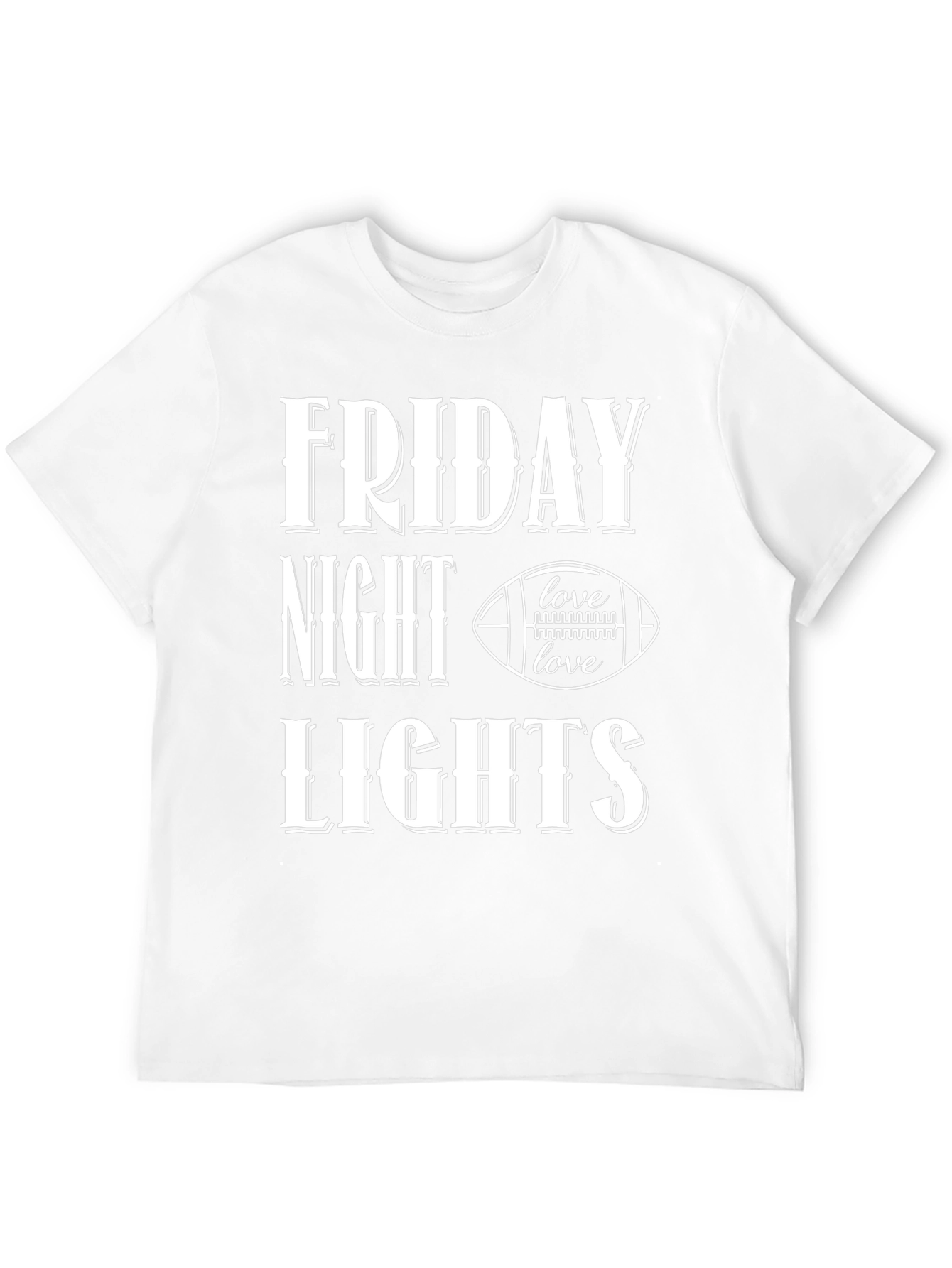 Friday Night Lights Football Graphic Tee