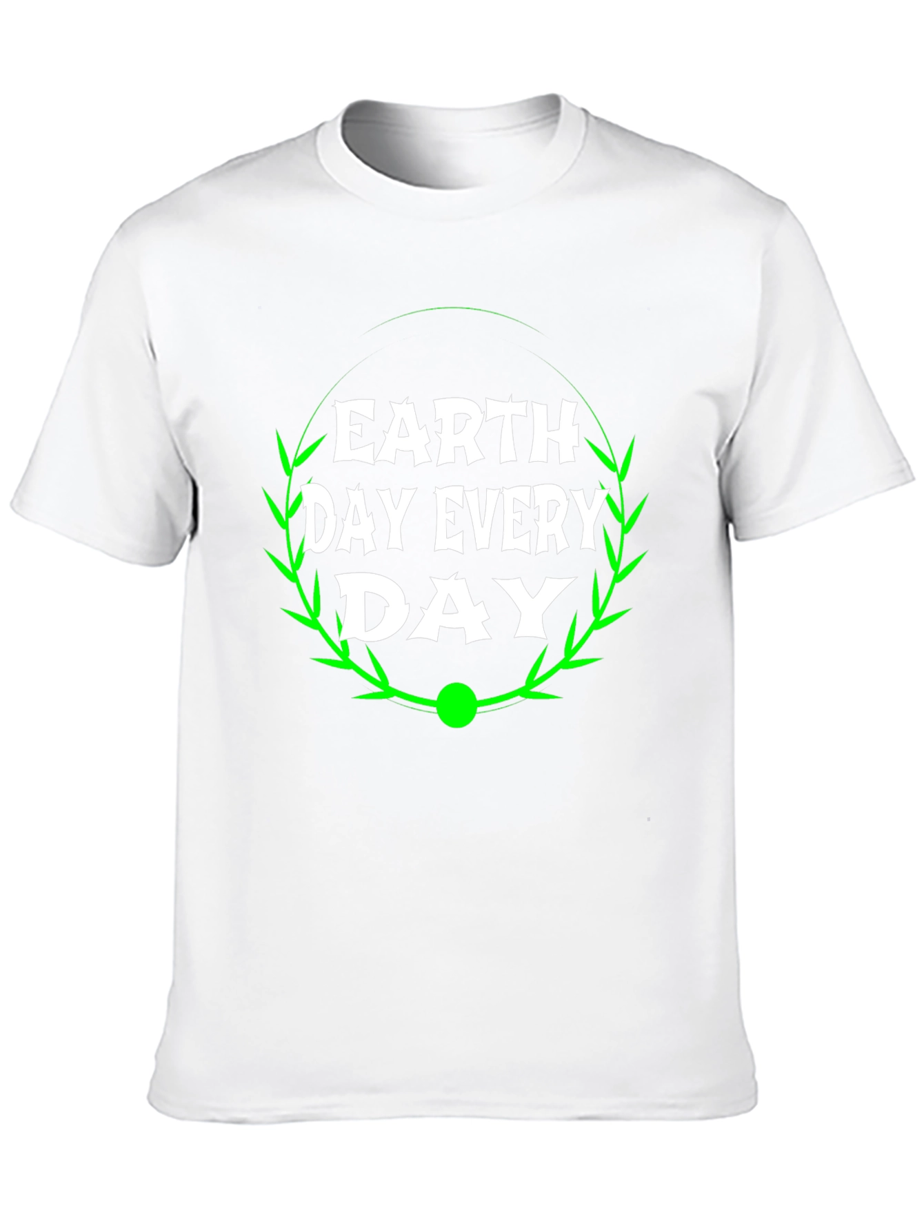 Earth Day Every Day Black Graphic Tee