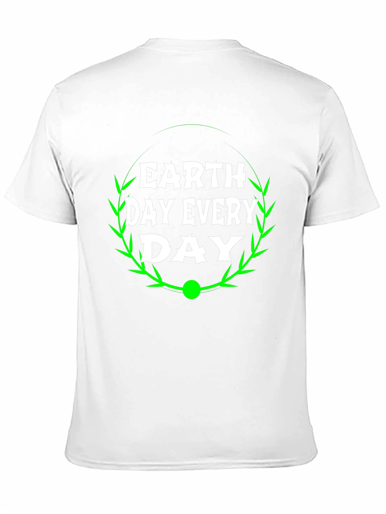 Earth Day Every Day Black Graphic Tee