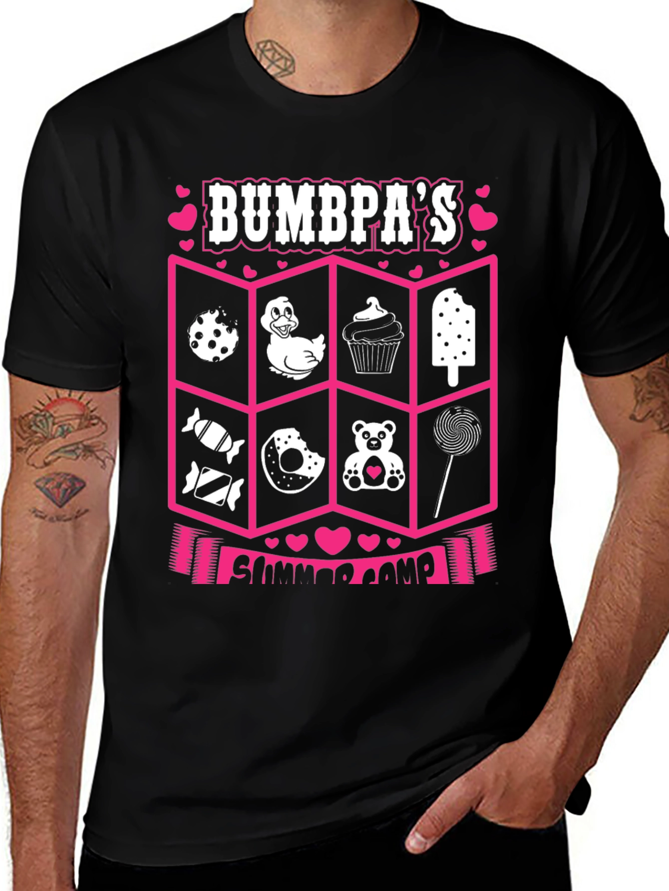 Bumpas Summer Camp Graphic T-Shirt