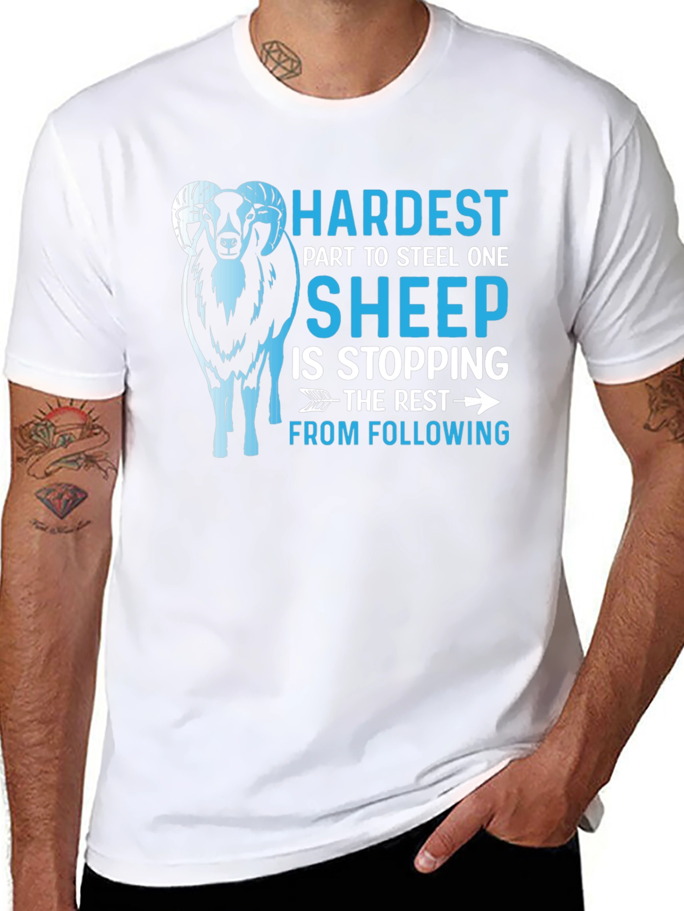 Hardest Sheep Steal T-Shirt