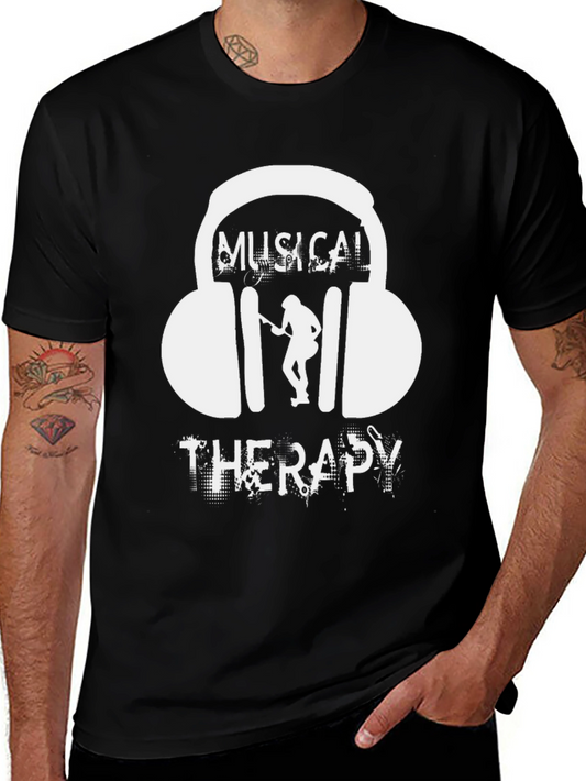 Musical Therapy Graphic Tee
