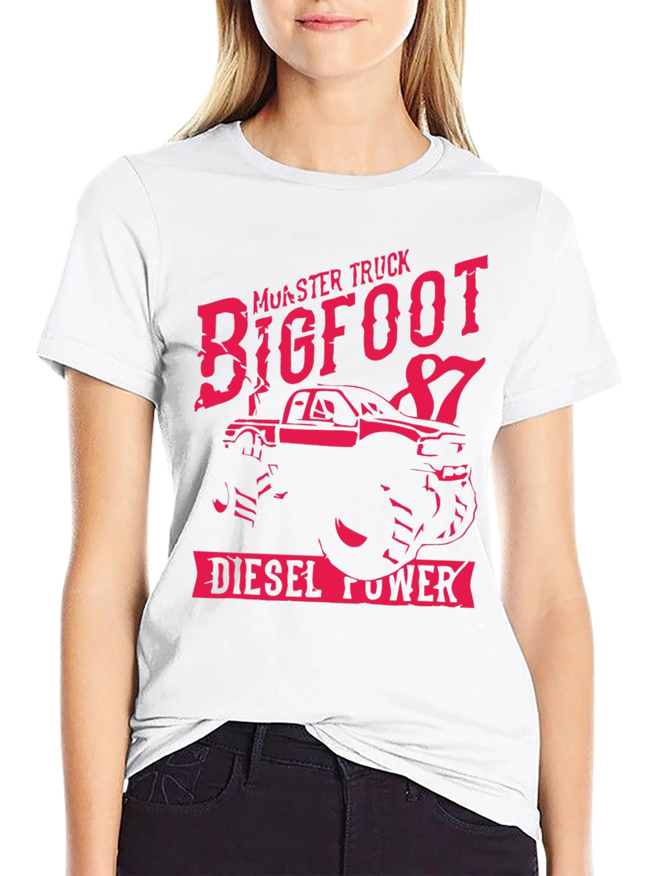 Monster Truck Bigfoot 87 Diesel Power T-Shirt