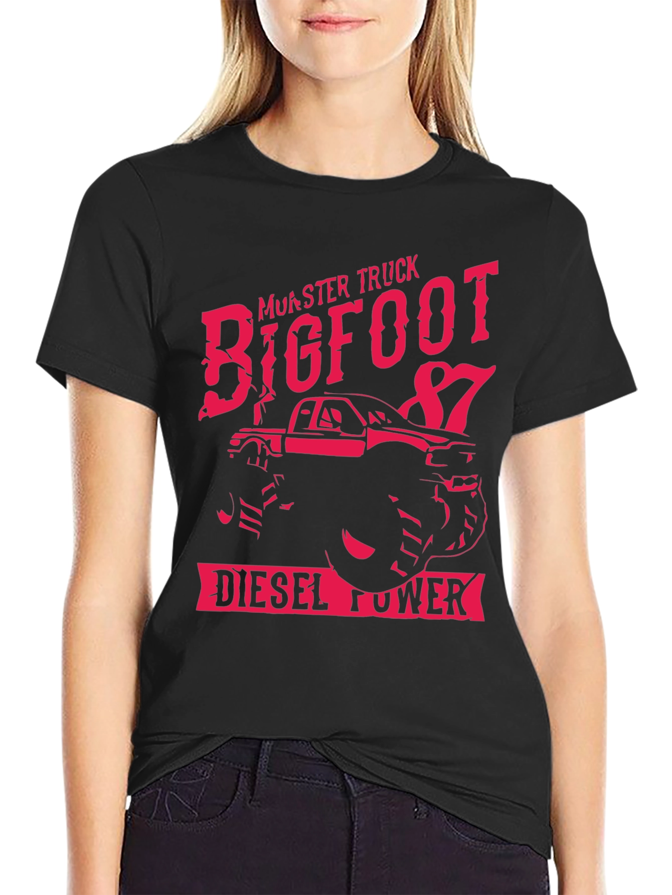Monster Truck Bigfoot 87 Diesel Power T-Shirt