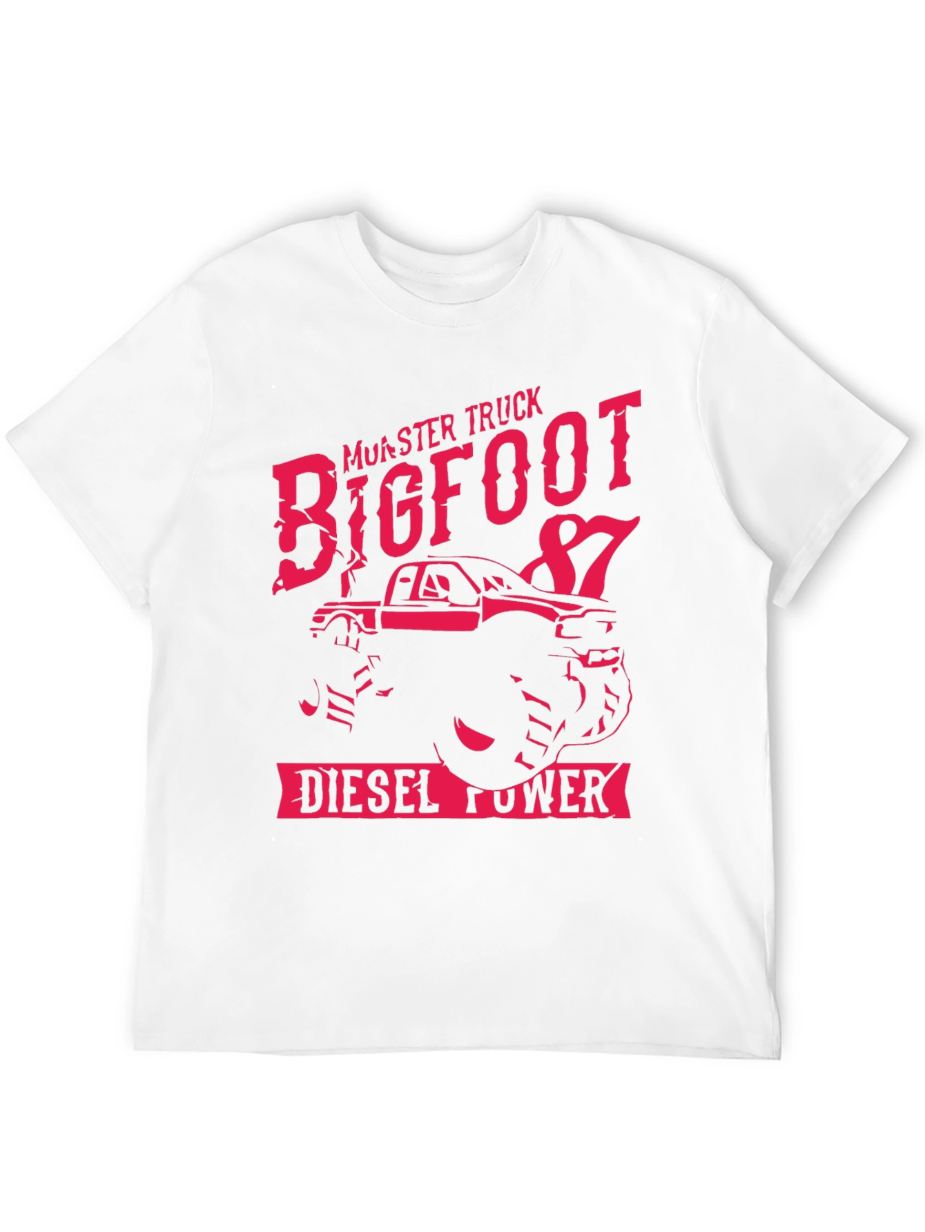 Monster Truck Bigfoot 87 Diesel Power T-Shirt