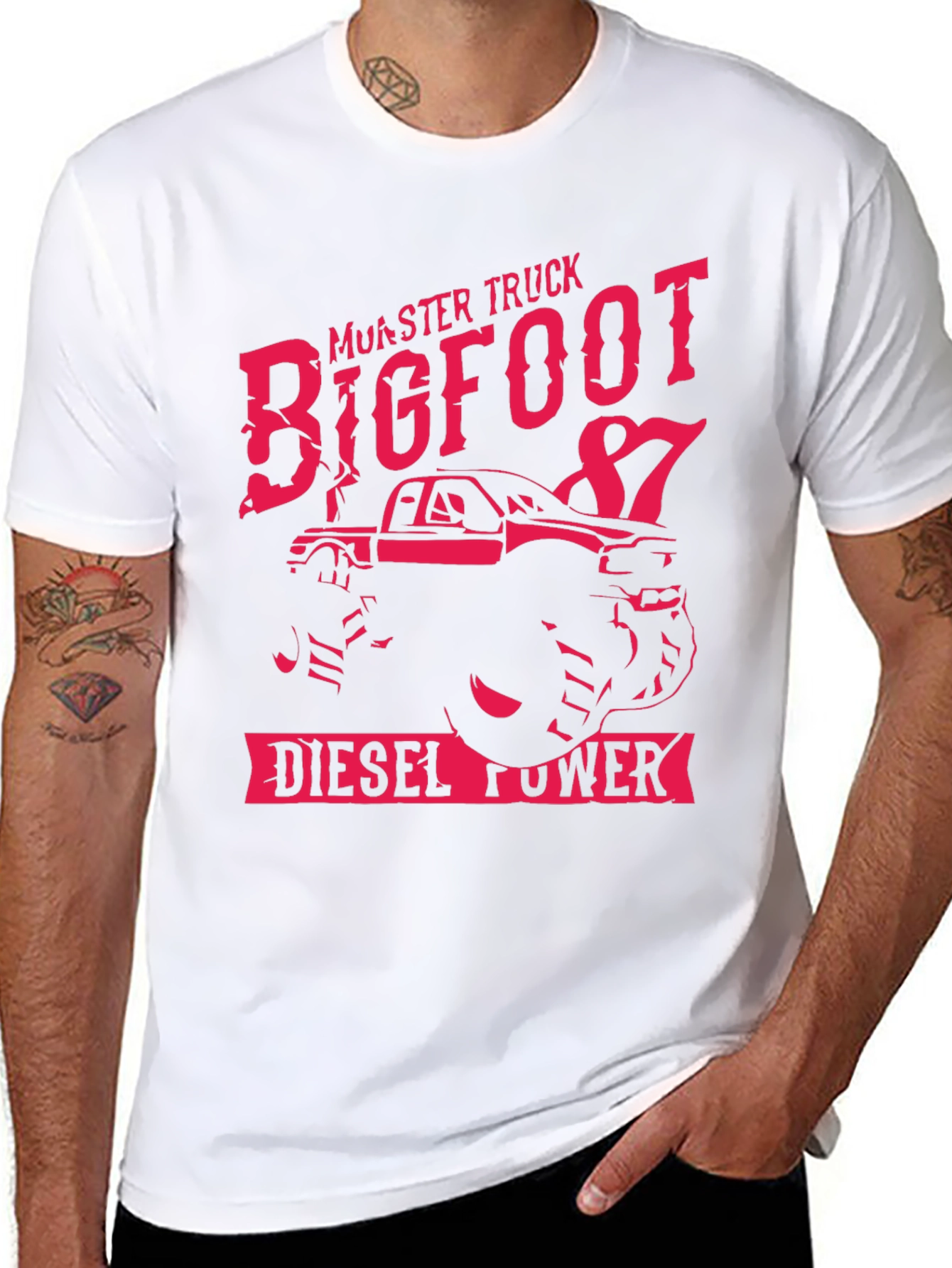 Monster Truck Bigfoot 87 Diesel Power T-Shirt