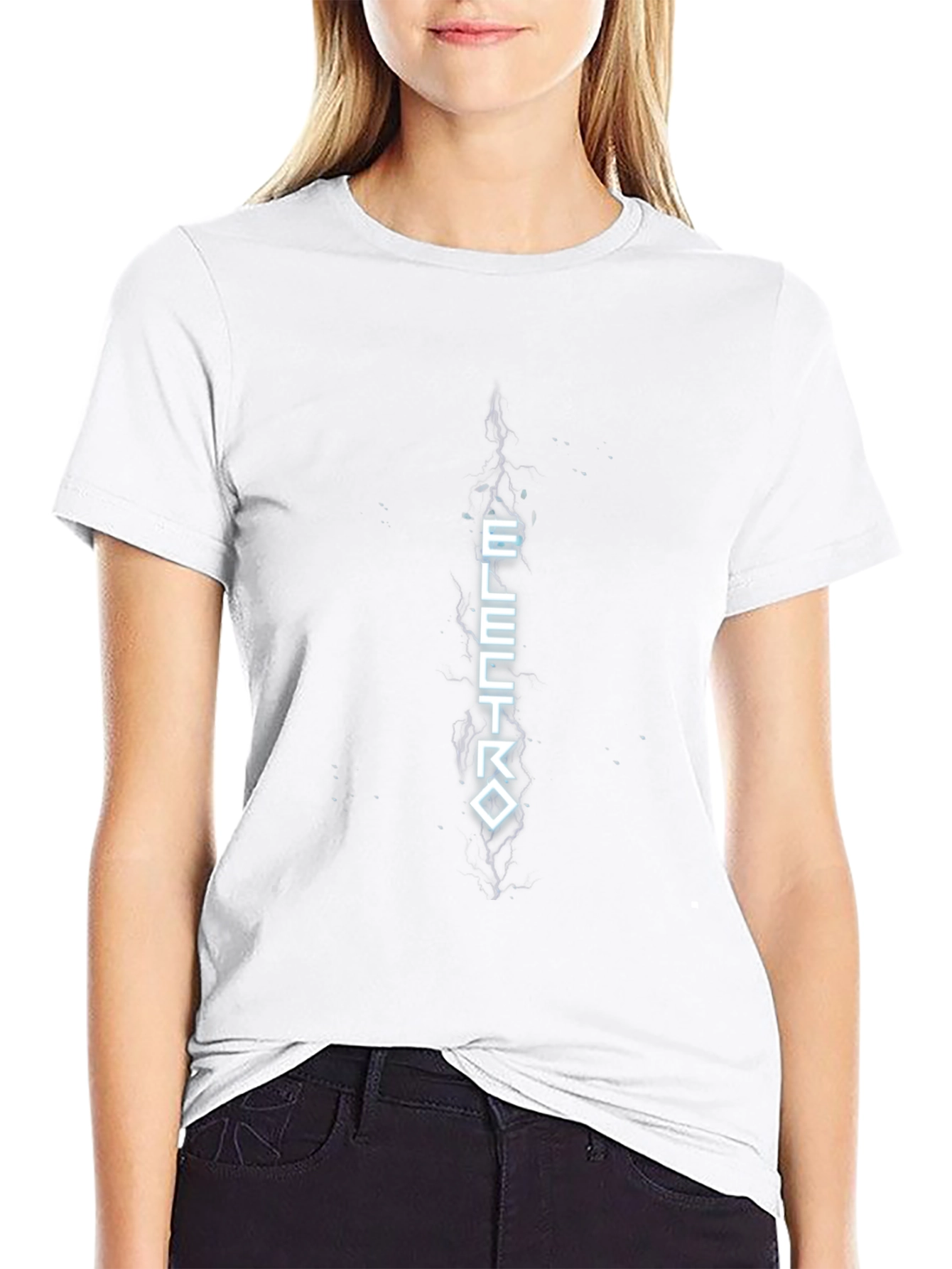Electro Graphic Black T-Shirt