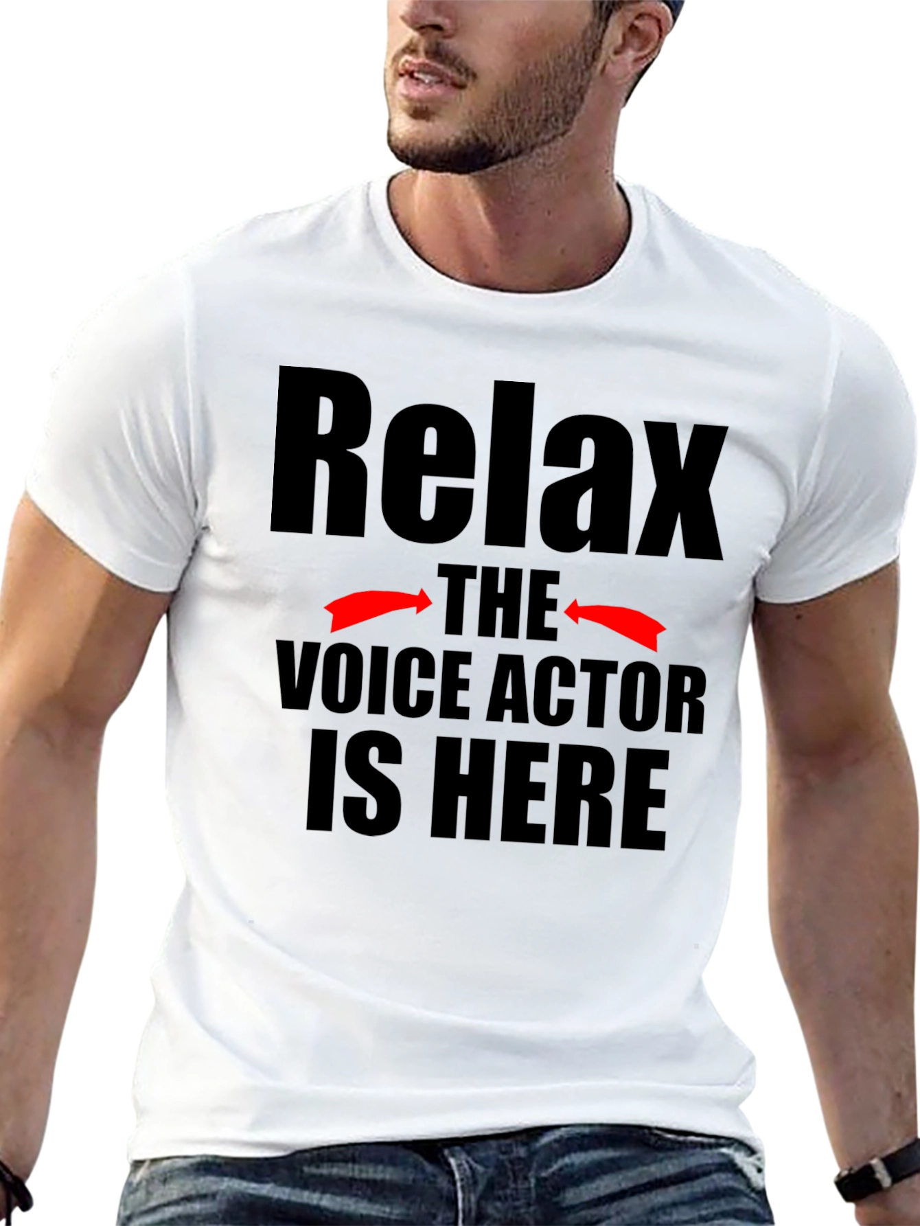 Relax Voice Actor T-Shirt Funny Gift