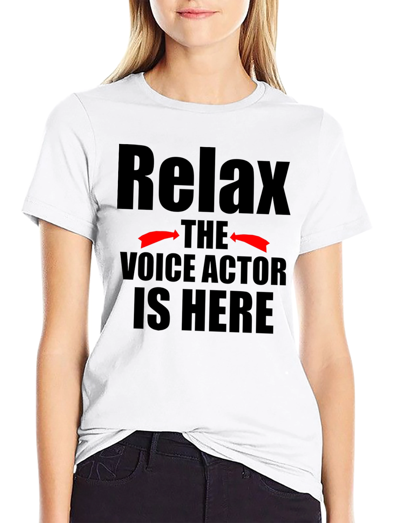Relax Voice Actor T-Shirt Funny Gift
