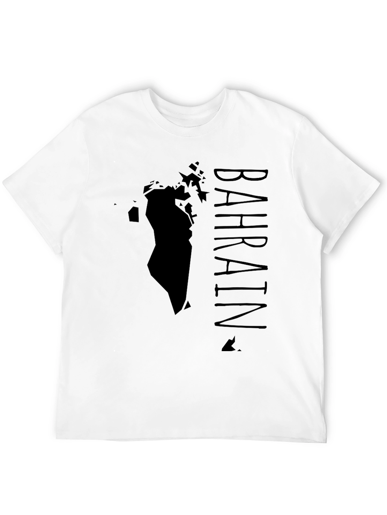 Bahrain Map T-Shirt - Stylish Country Pride Tee