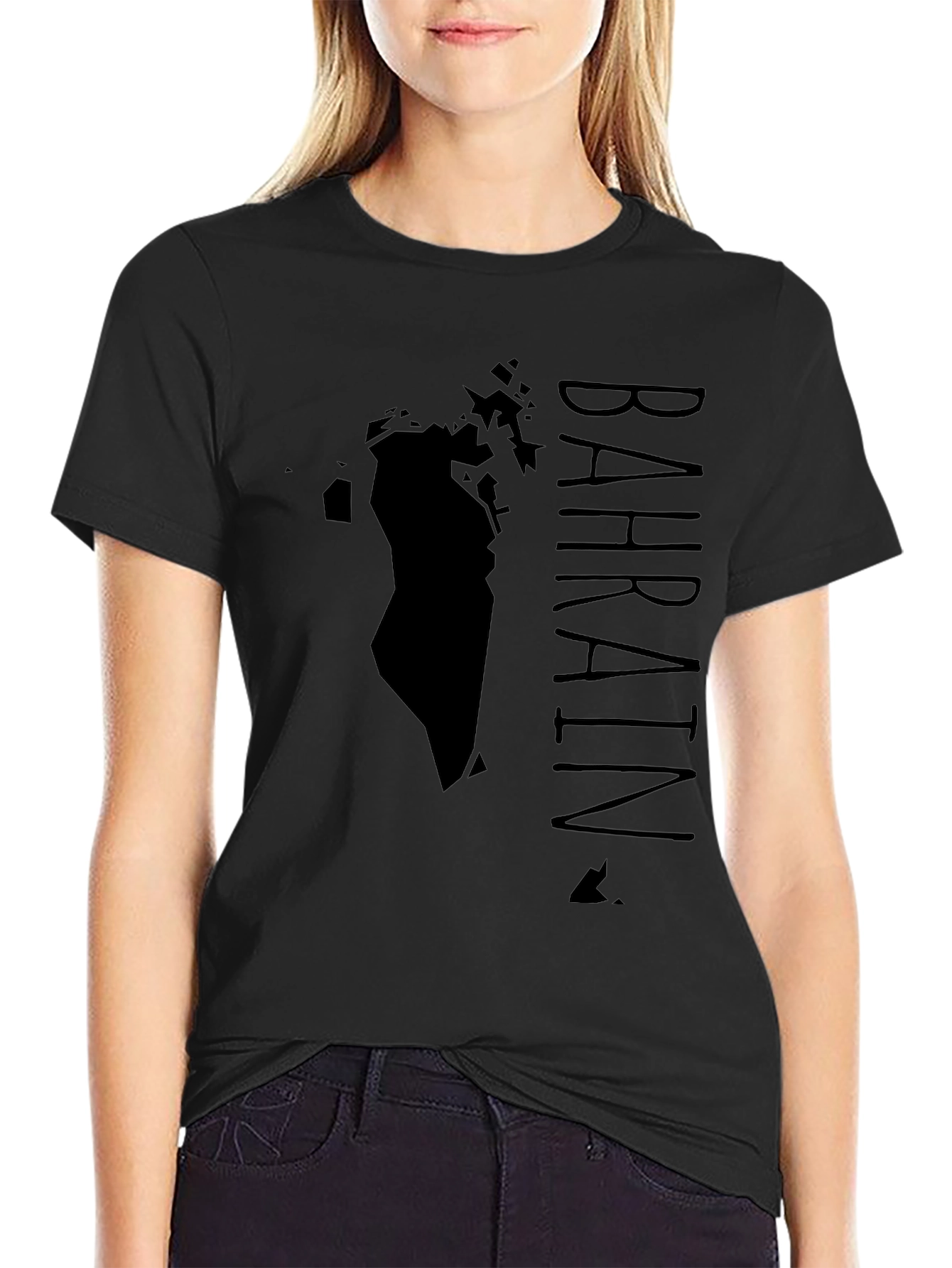 Bahrain Map T-Shirt - Stylish Country Pride Tee