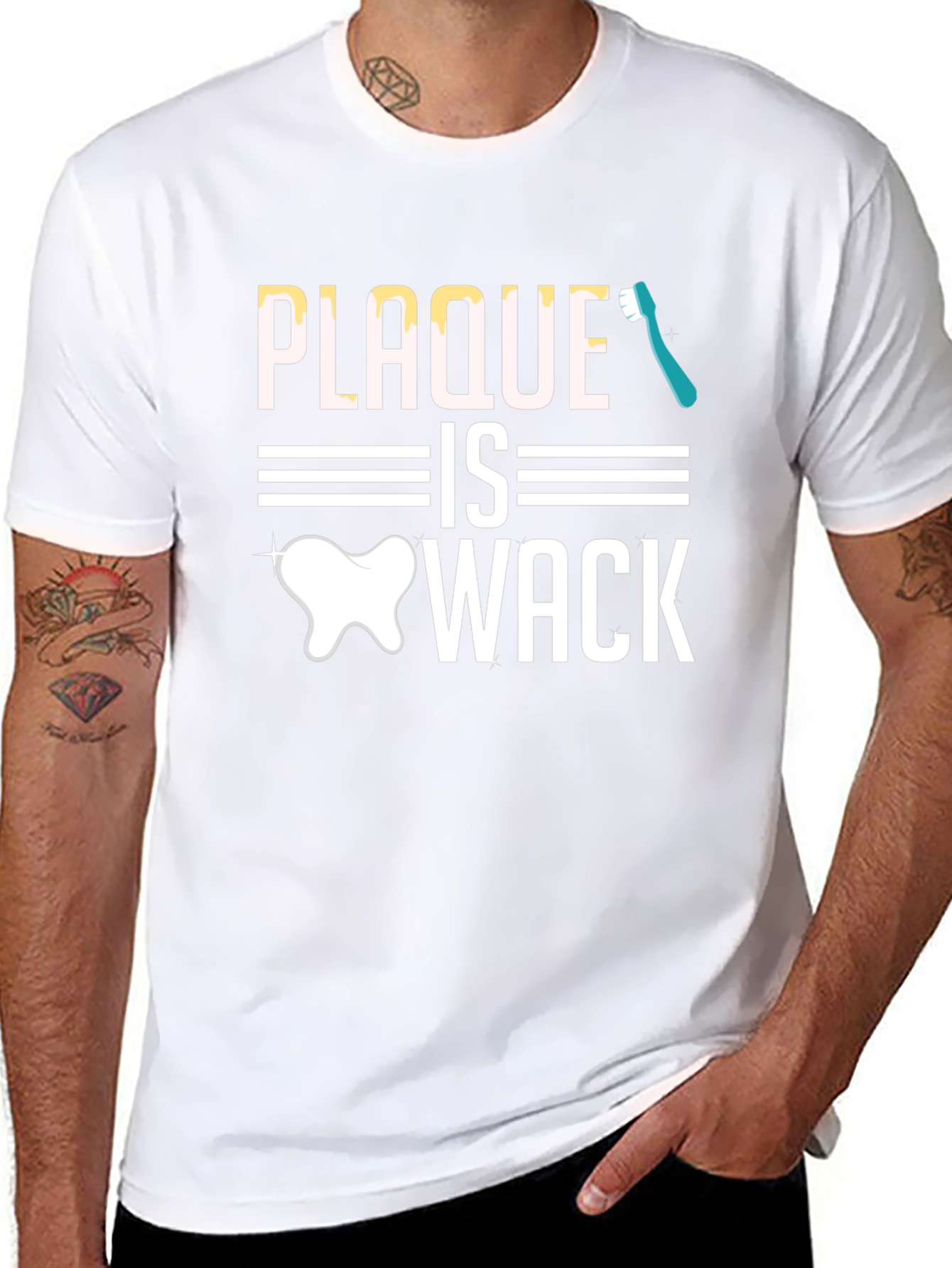 Plaque is Wack T-Shirt - Dentist Humor