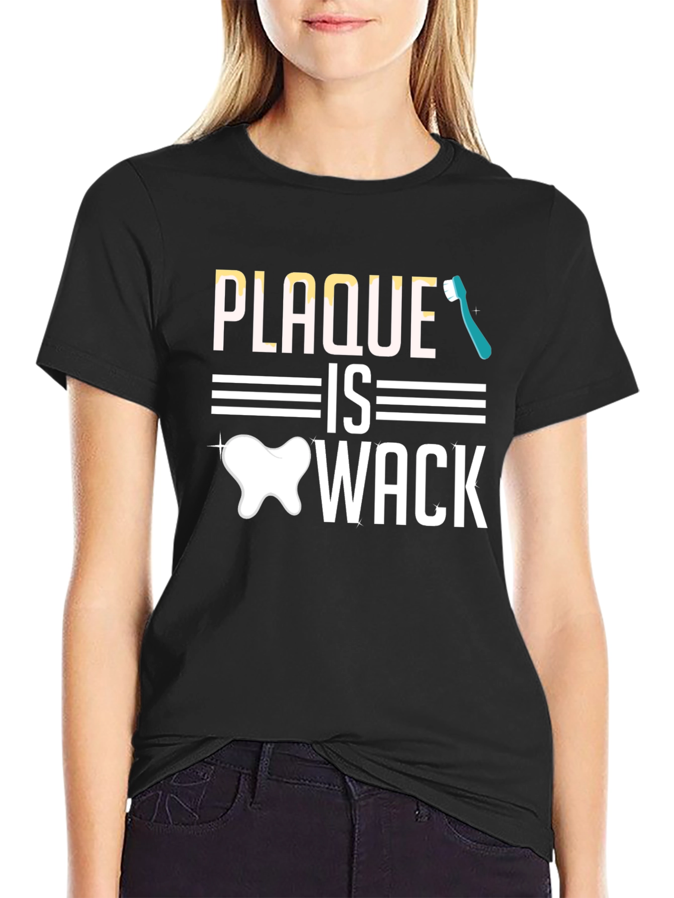 Plaque is Wack T-Shirt - Dentist Humor