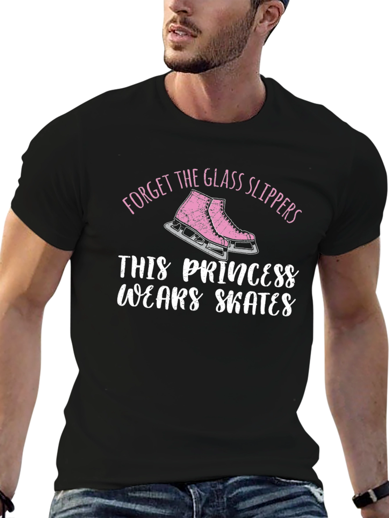 Princess Wears Skates T-Shirt - Figure Skating Apparel