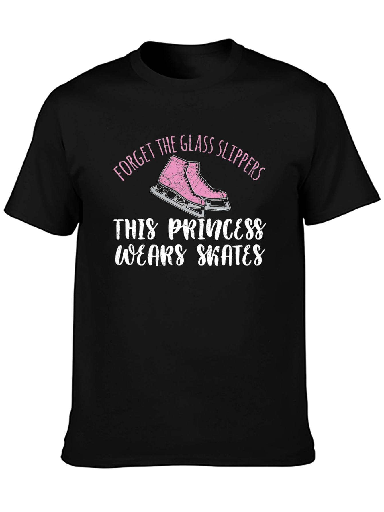 Princess Wears Skates T-Shirt - Figure Skating Apparel