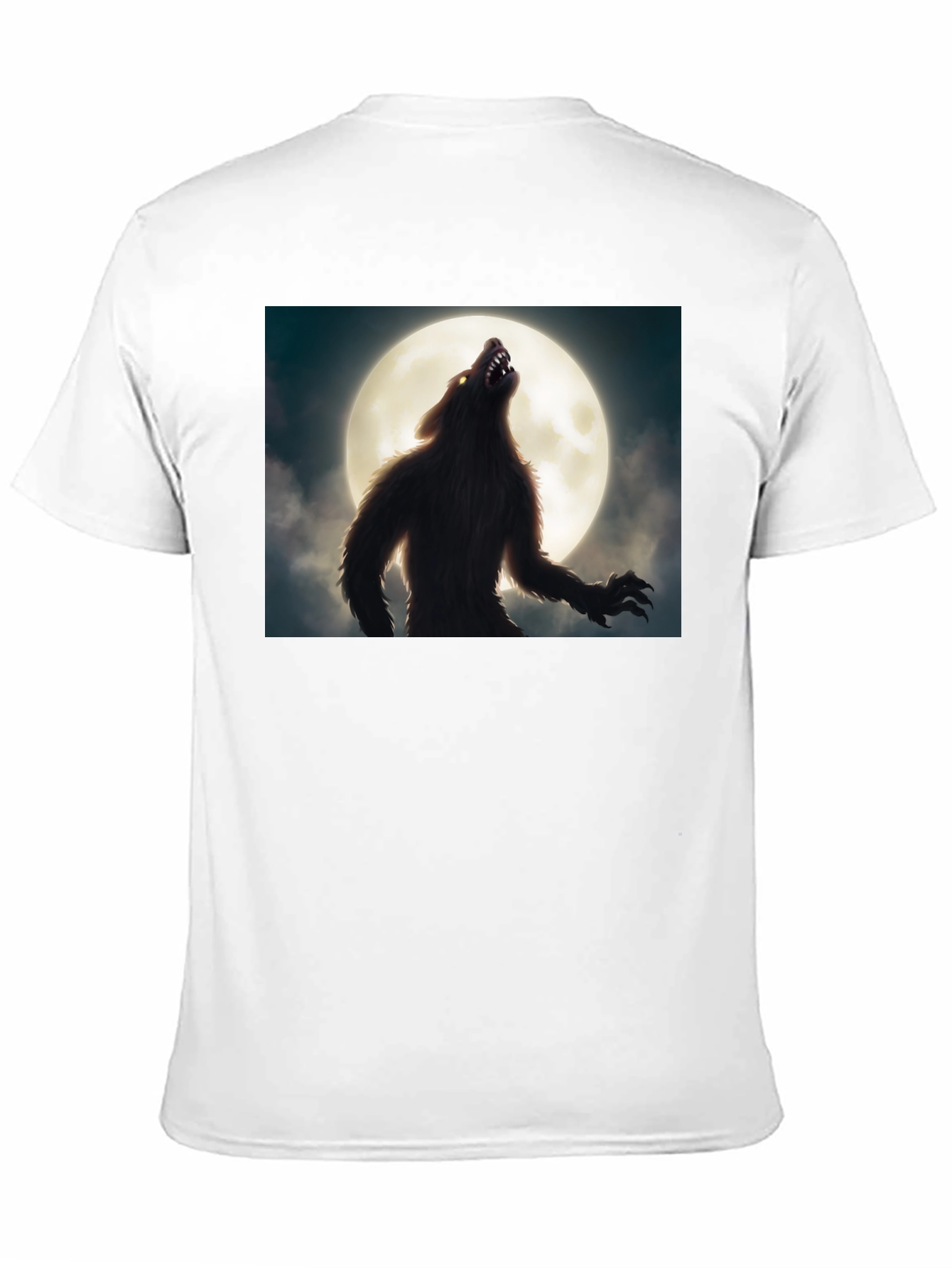 Werewolf Moon Black T-Shirt
