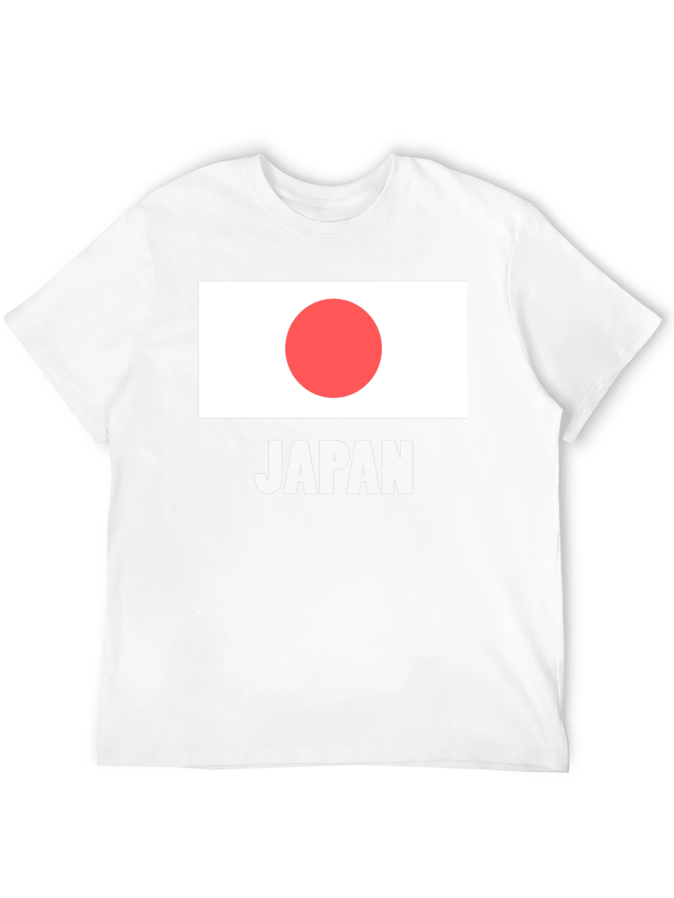 Japan Flag T-Shirt - Black Graphic Tee