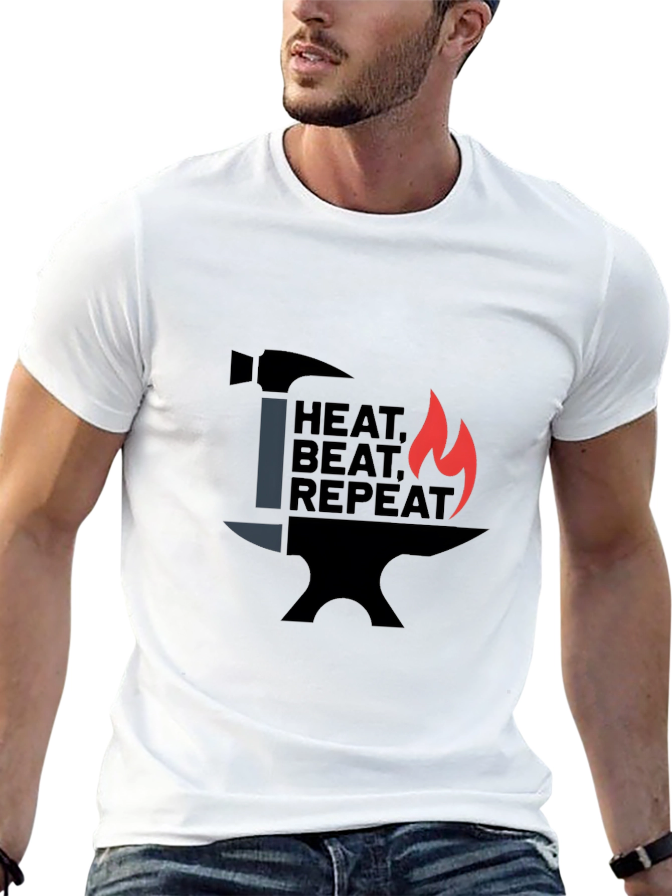 Heat Beat Repeat Blacksmith T-Shirt