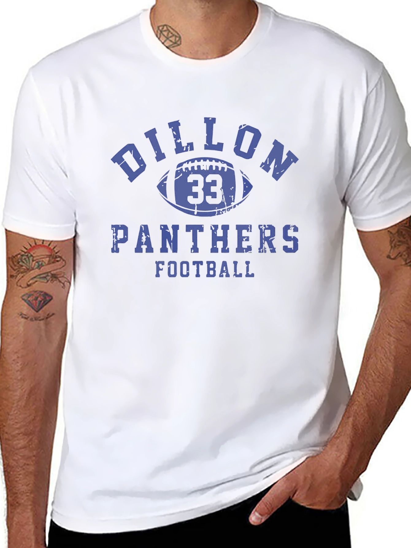 Dillon Panthers Football T-Shirt