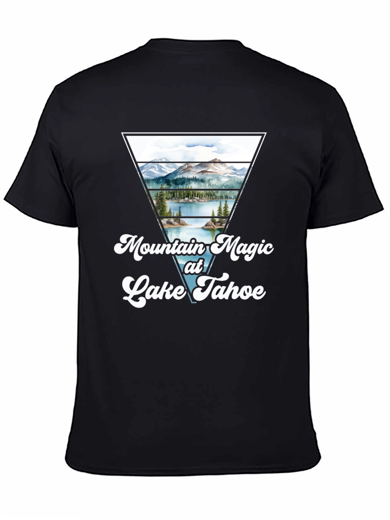 Mountain Magic Lake Tahoe Graphic Tee