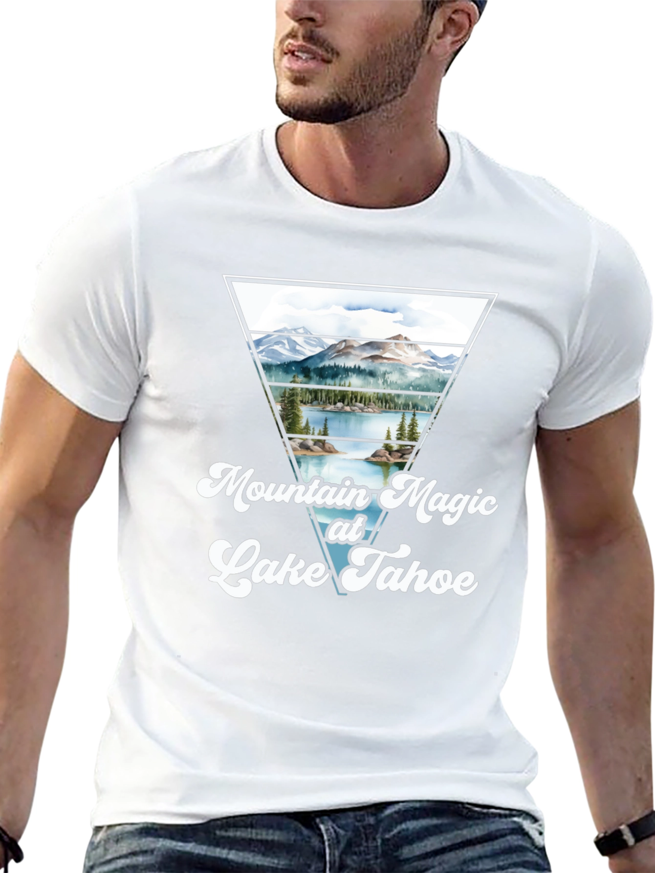 Mountain Magic Lake Tahoe Graphic Tee