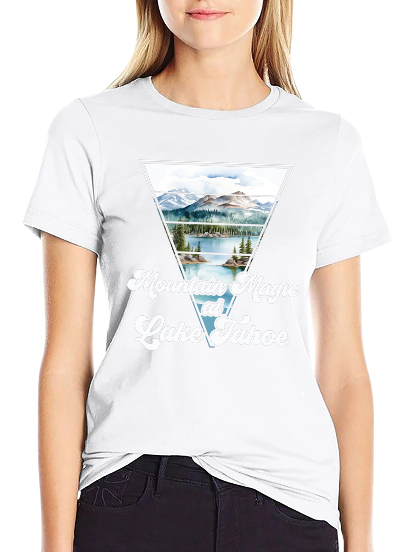 Mountain Magic Lake Tahoe Graphic Tee