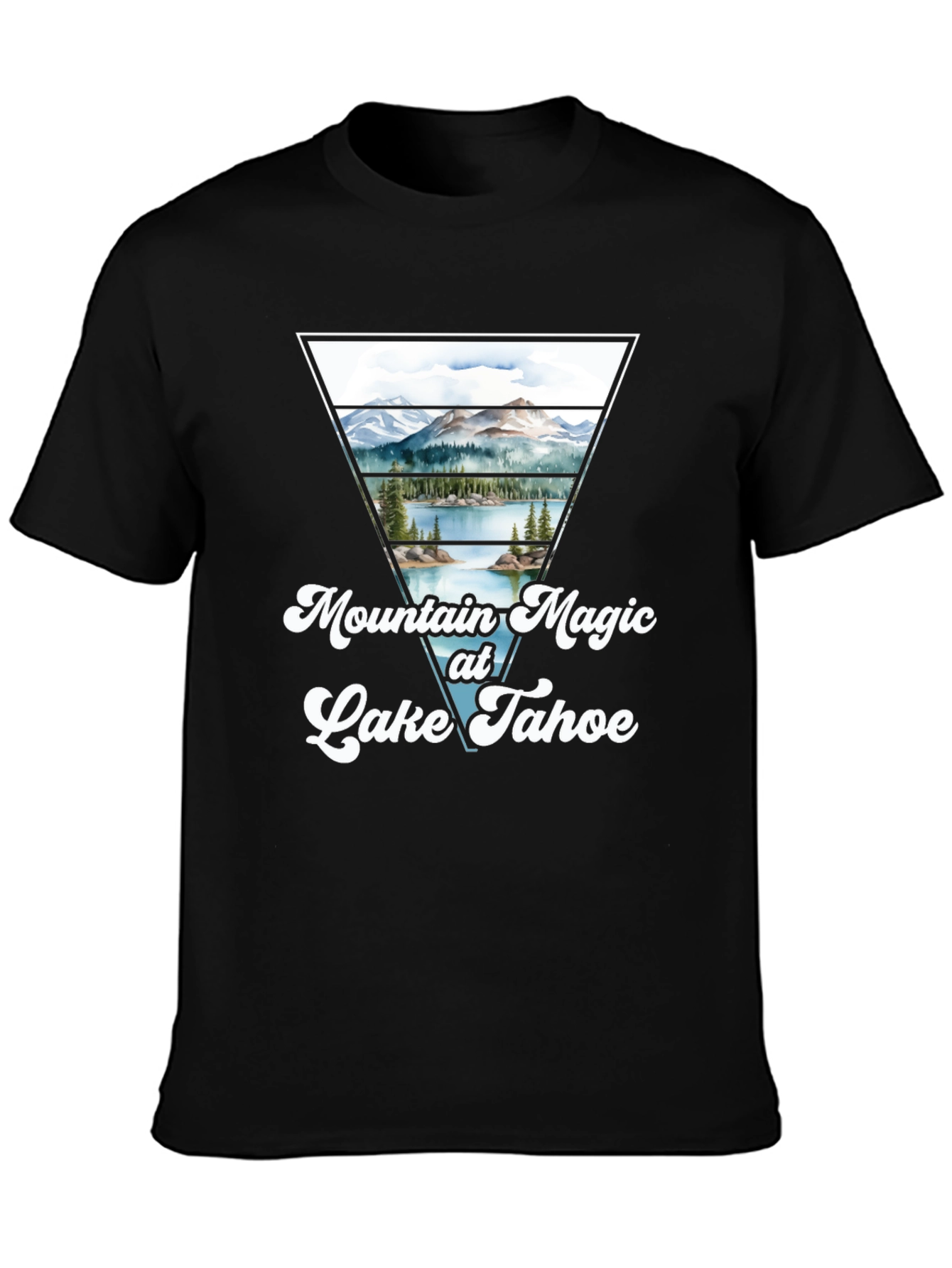 Mountain Magic Lake Tahoe Graphic Tee