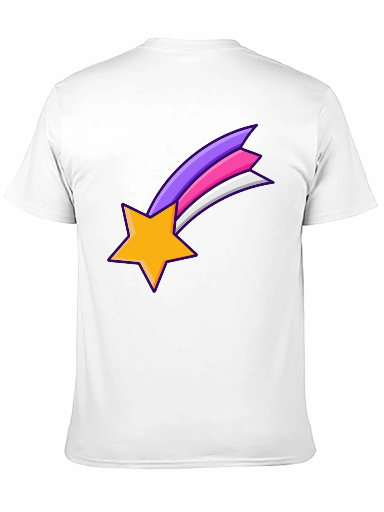 Shooting Star Graphic Black T-Shirt