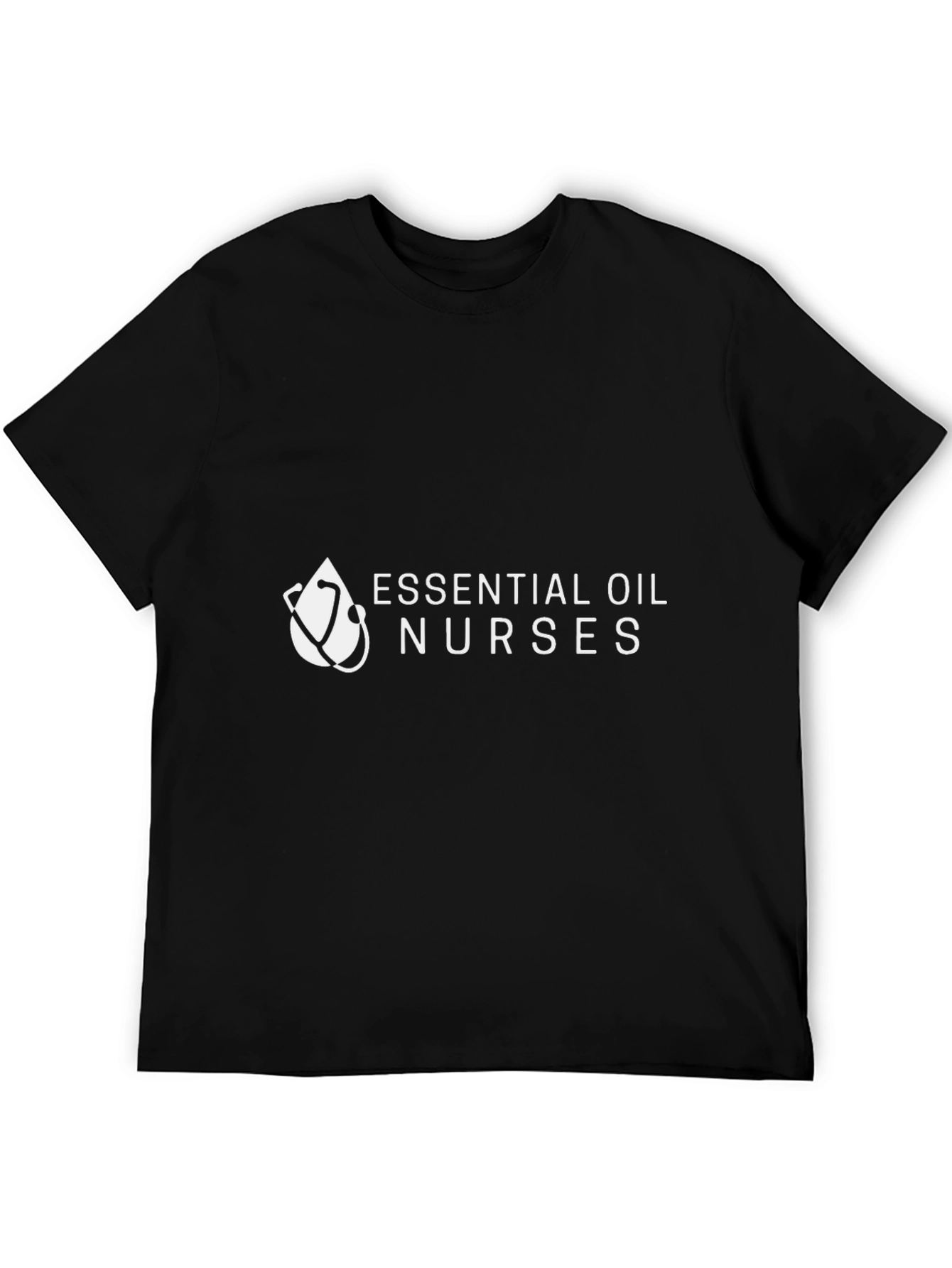 Essential Oil Nurses Black T-Shirt