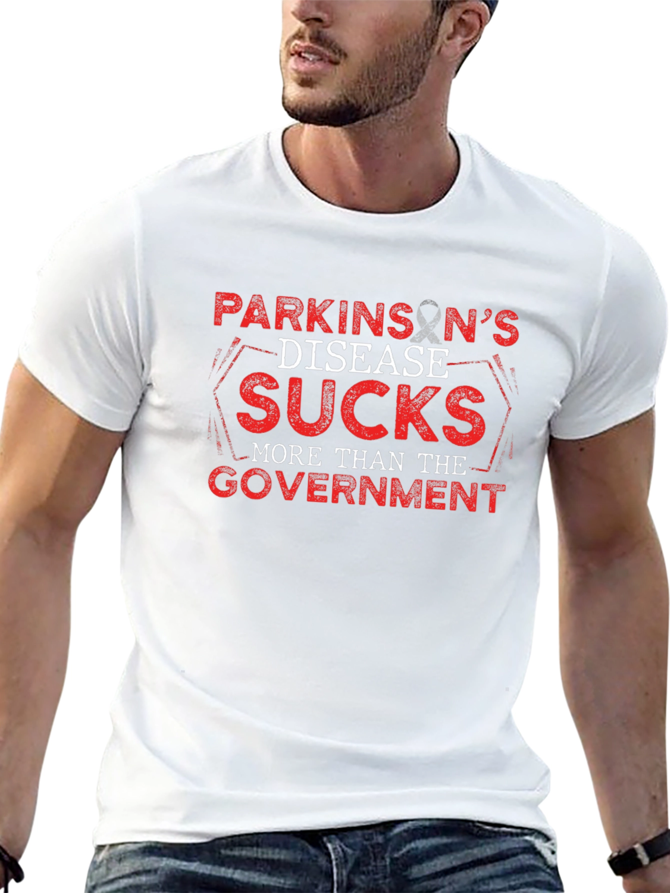 Parkinsons Disease Sucks Graphic T-Shirt